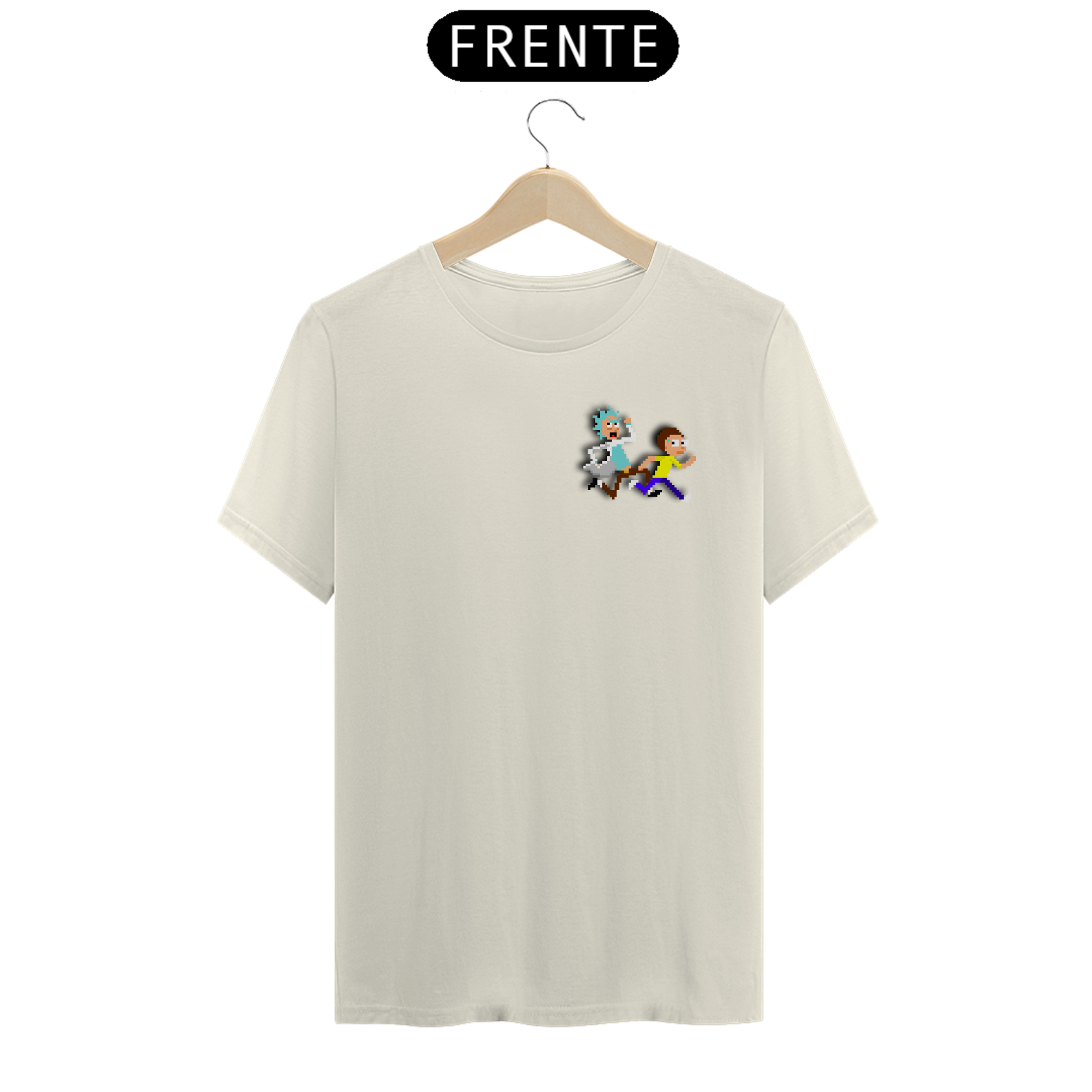 T-SHIRT RICK E MORTY PIXEL