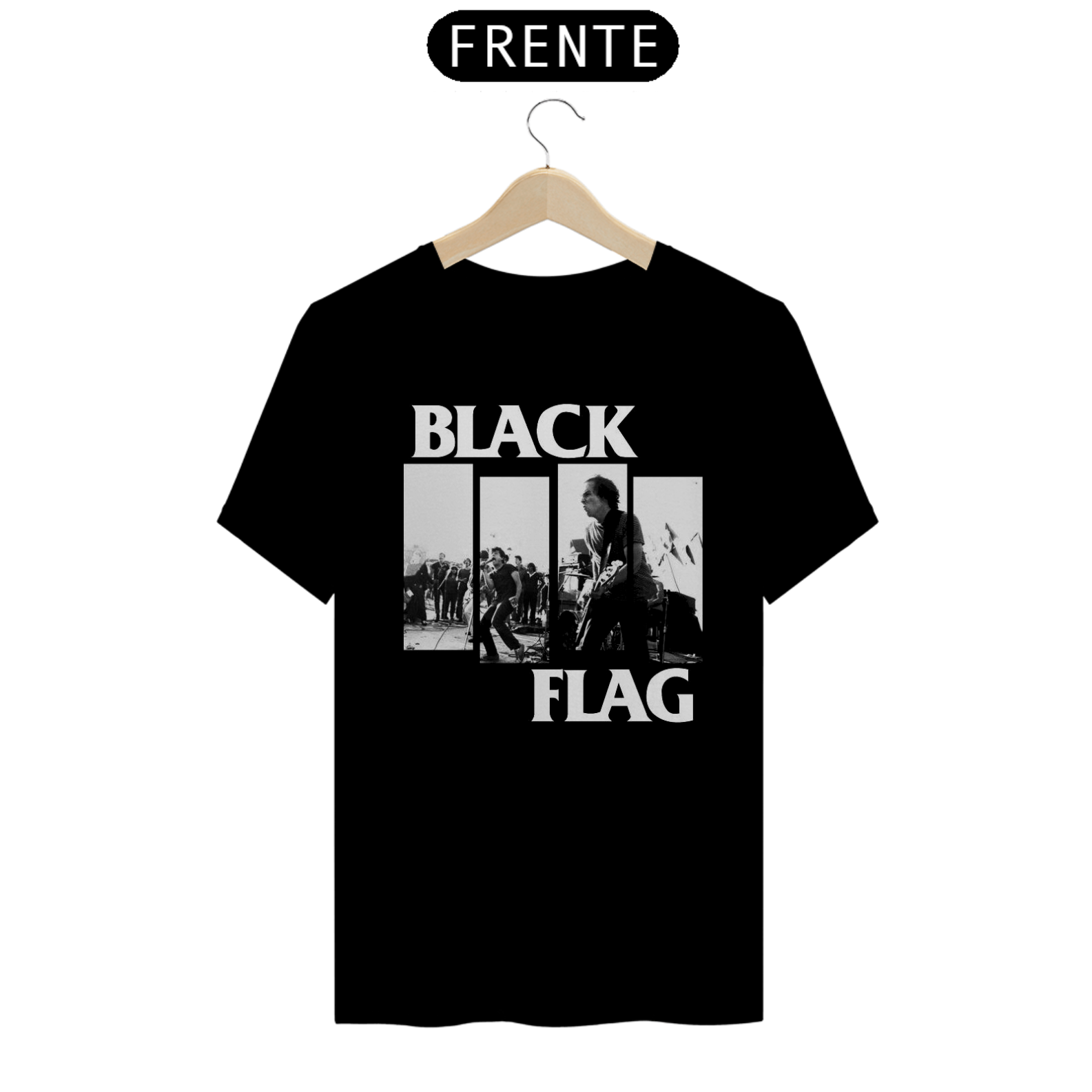 T-SHIRT BLACK FLAG