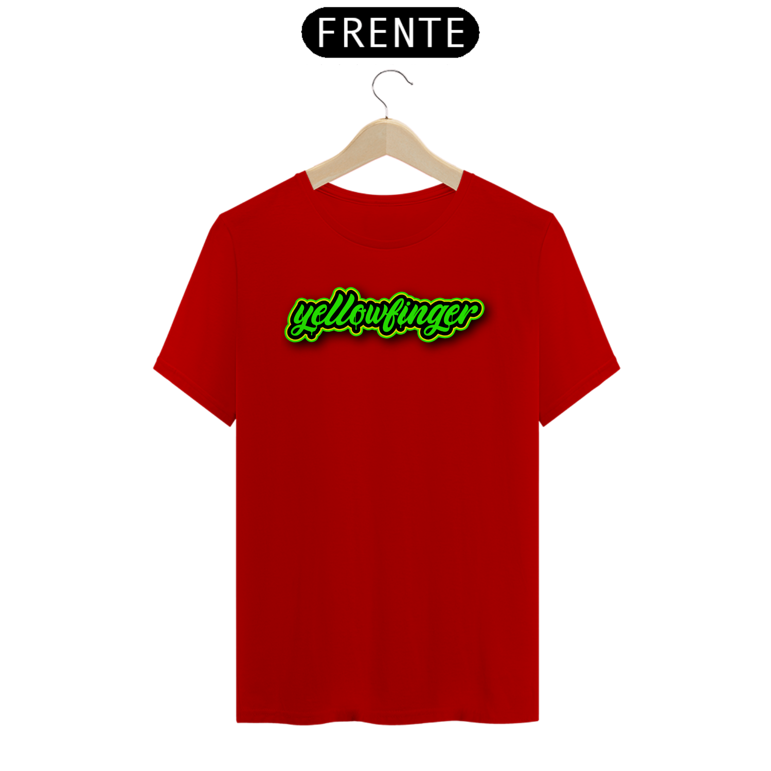 T-SHIRT YELLOWFINGER GREEN LOGO