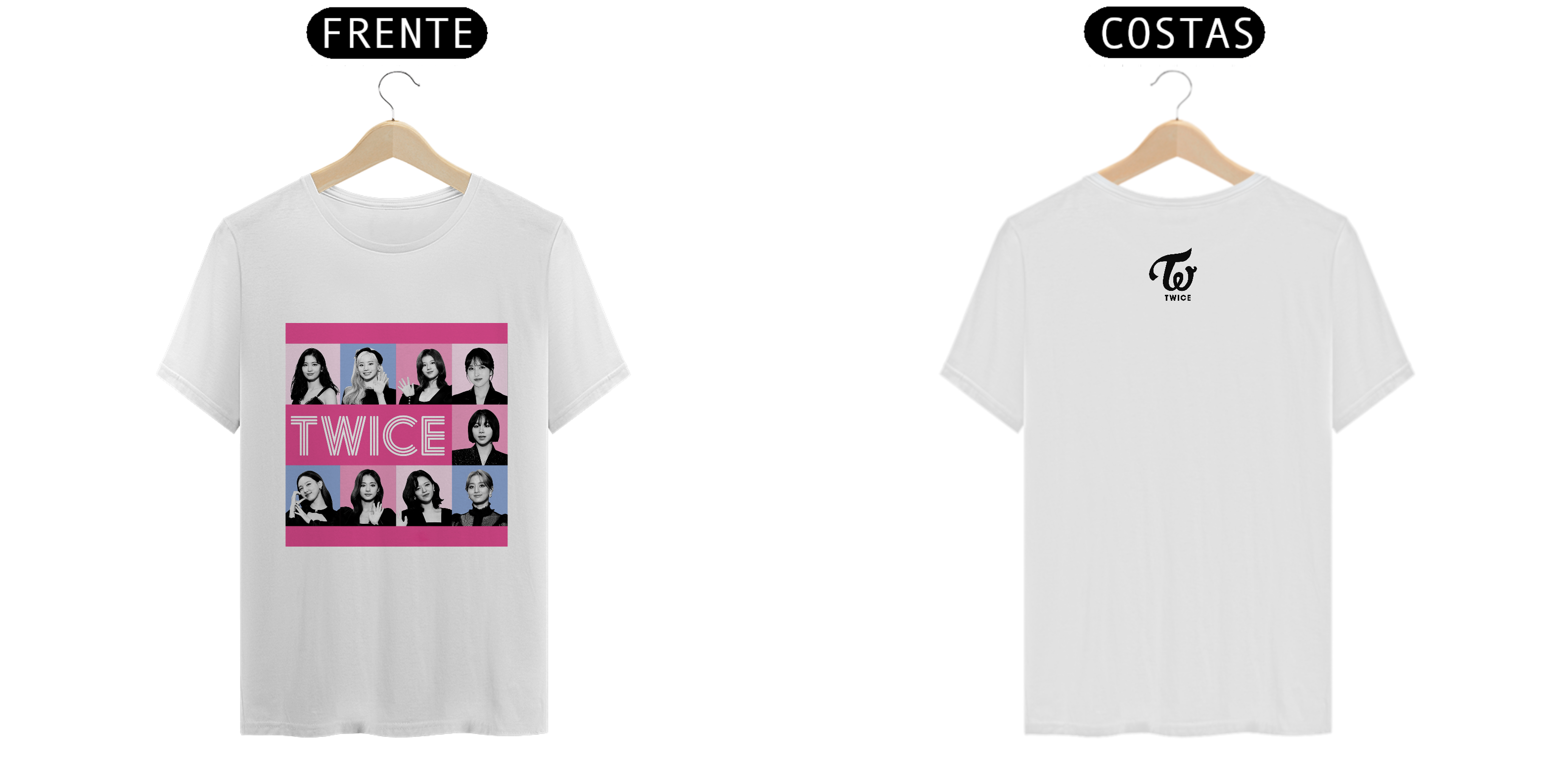 Nome do produto  Camiseta Twice
