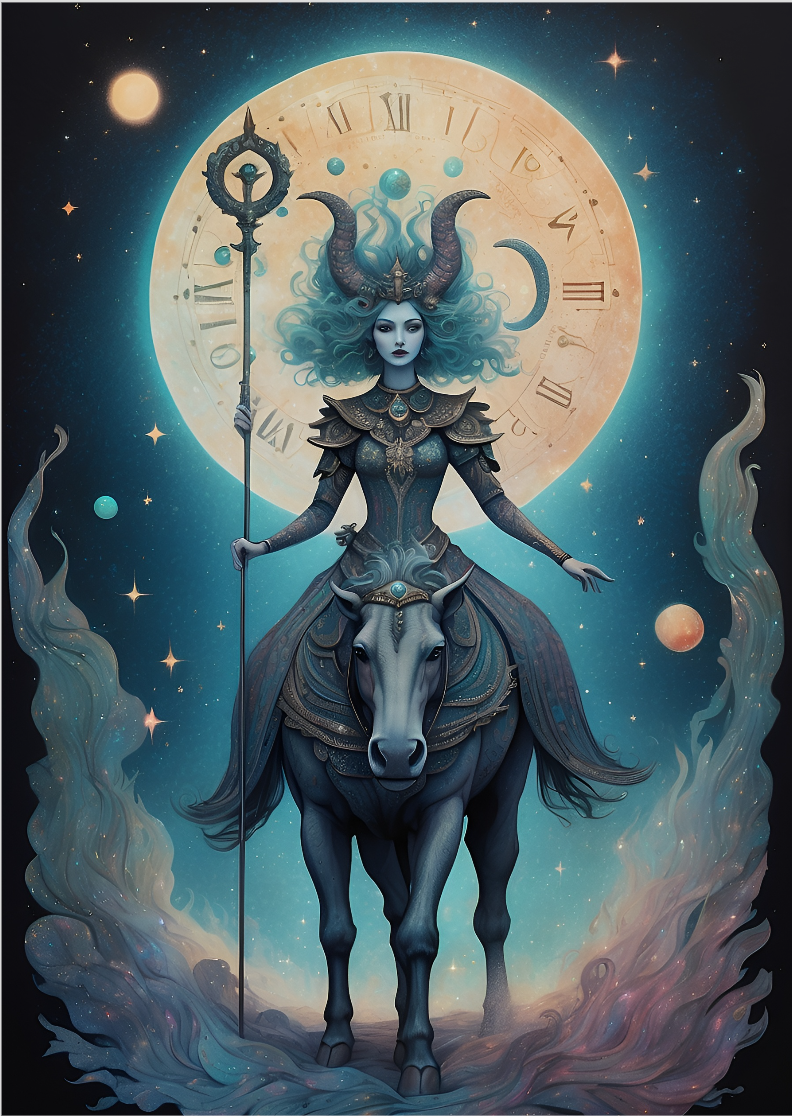 Poster Cavaleira Astral