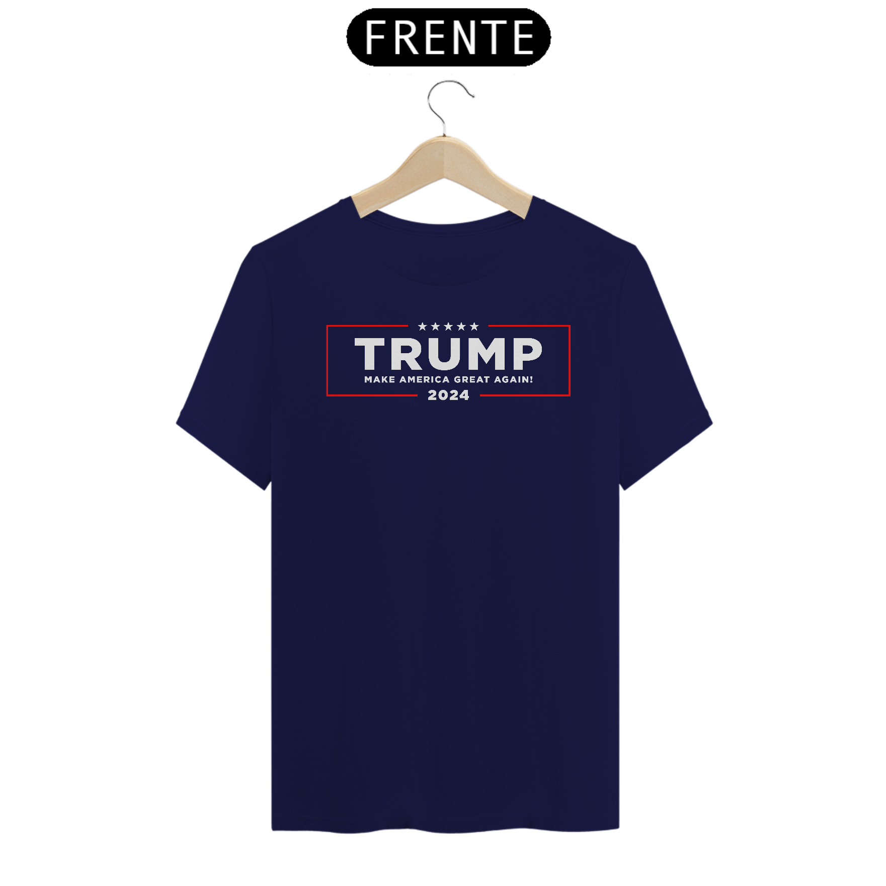 Camiseta TRUMP 2024 - Make America Great Again