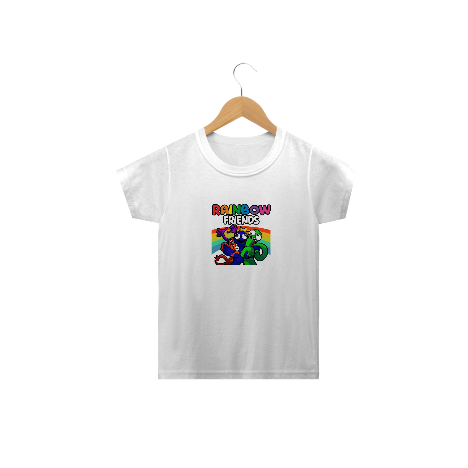 Camiseta Infantil Rainbow Friends