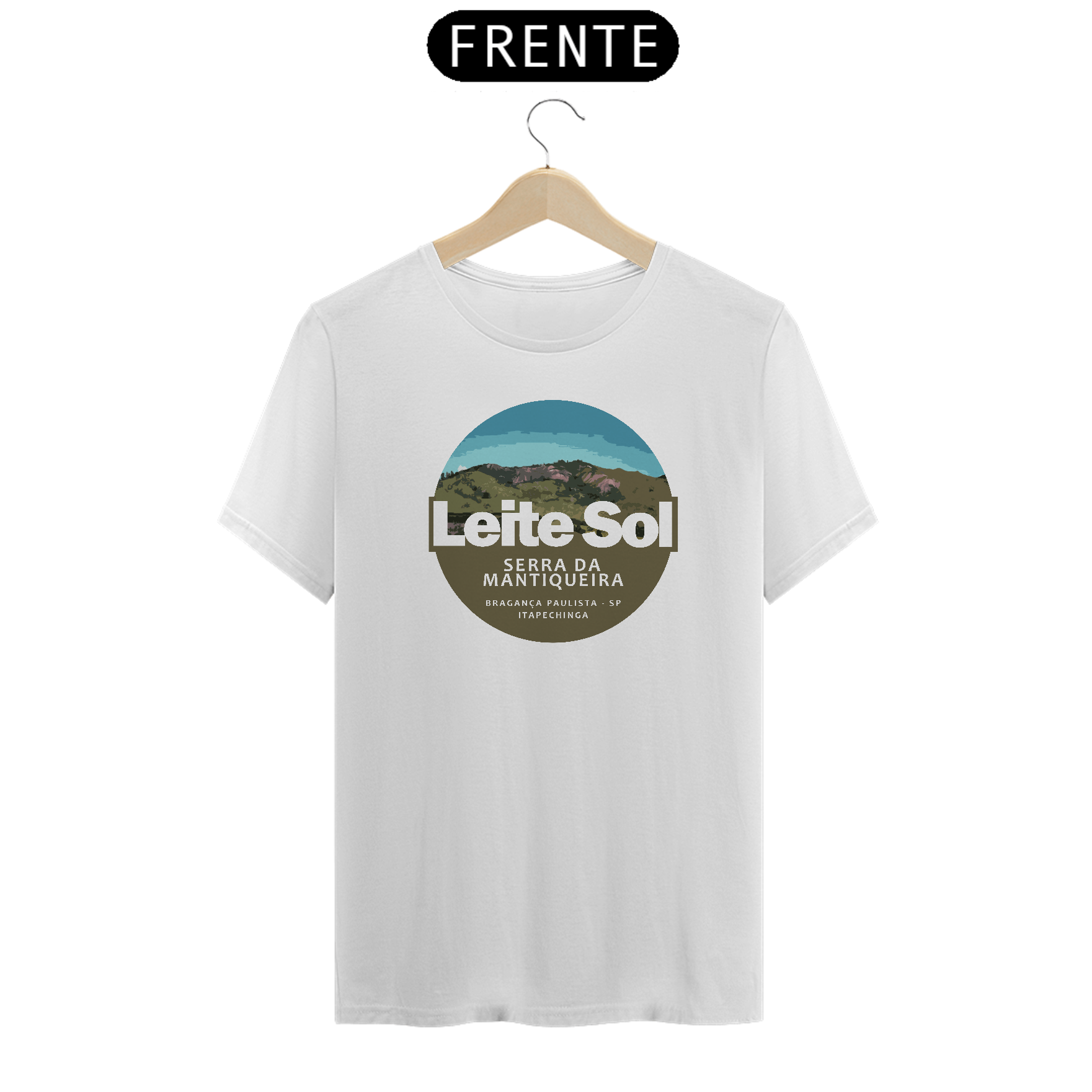 Camiseta Bragança Paulista Leite Sol Serra da Mantiqueira