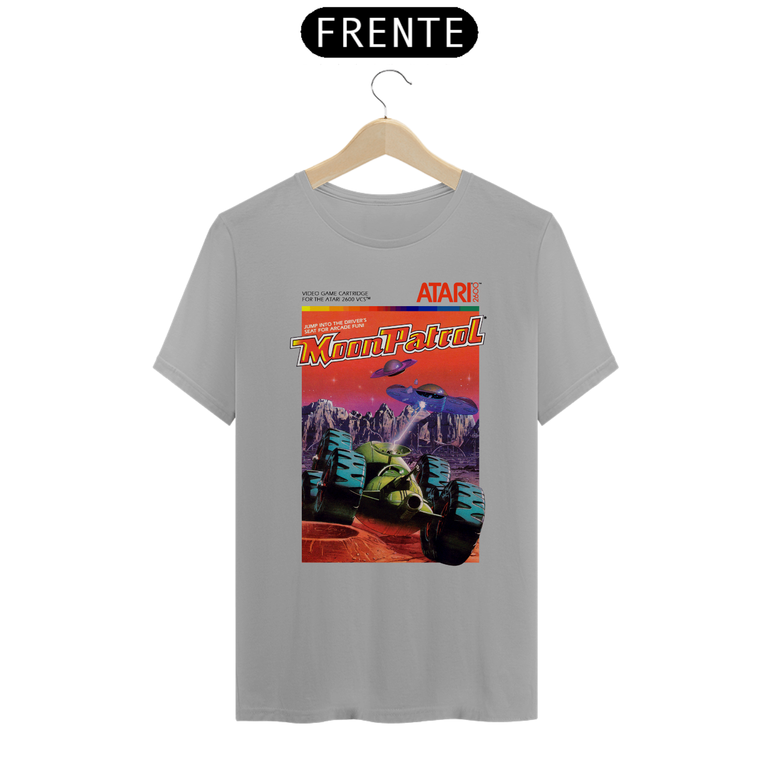 Camiseta Moon Patrol Atari 7800 2600 5200