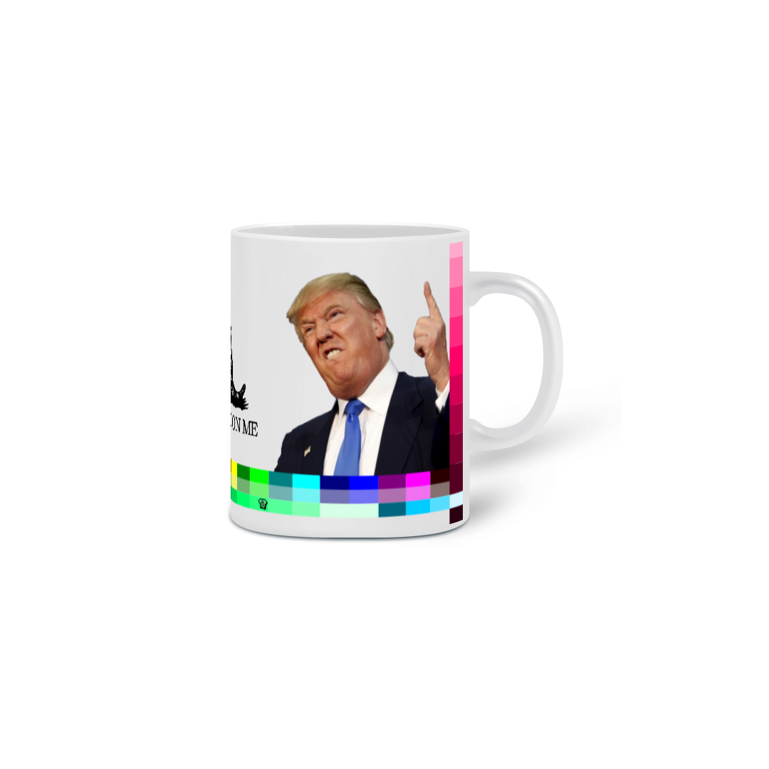 Caneca Trump President Dont Tread on Me