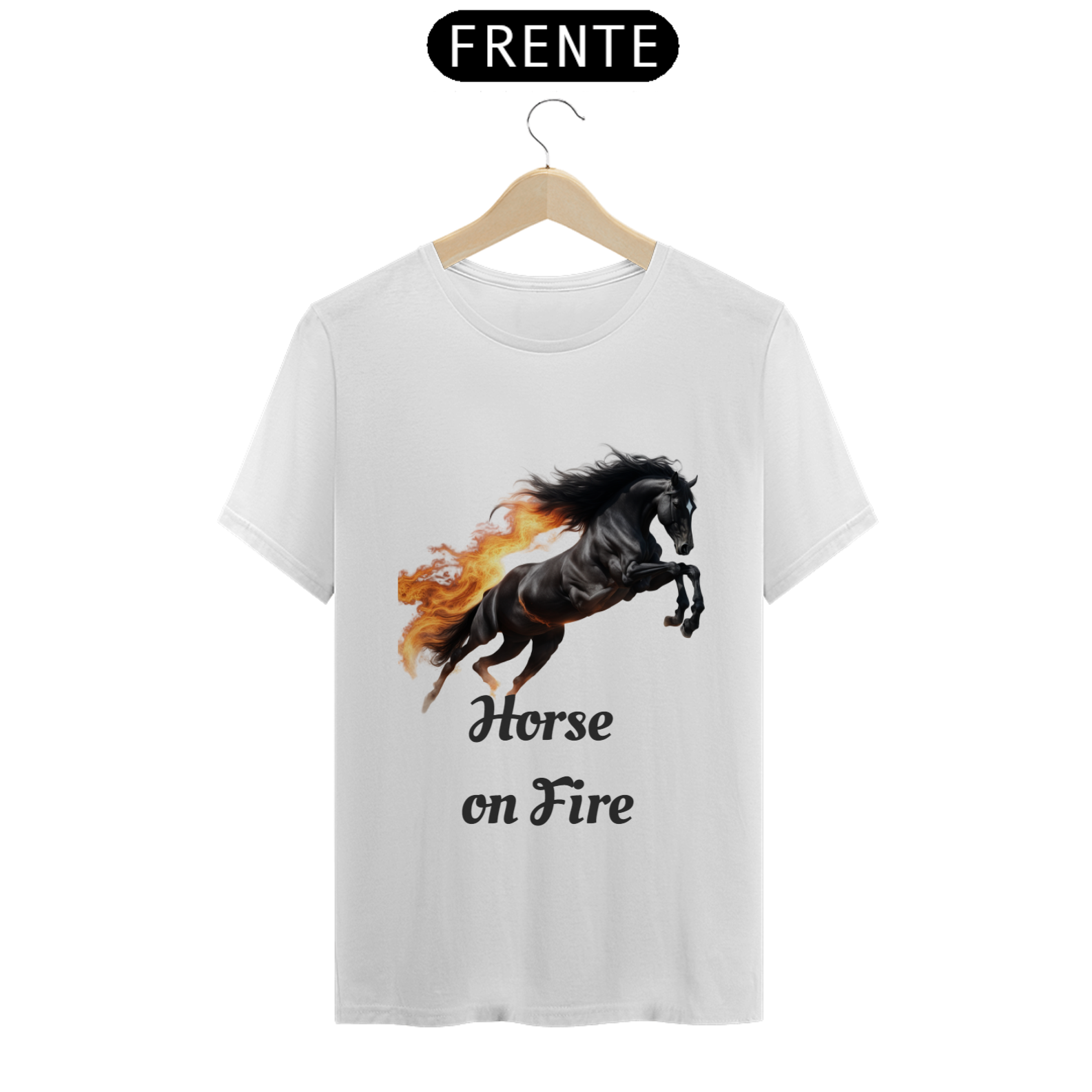 Nome do produto  Cavalos em chamas