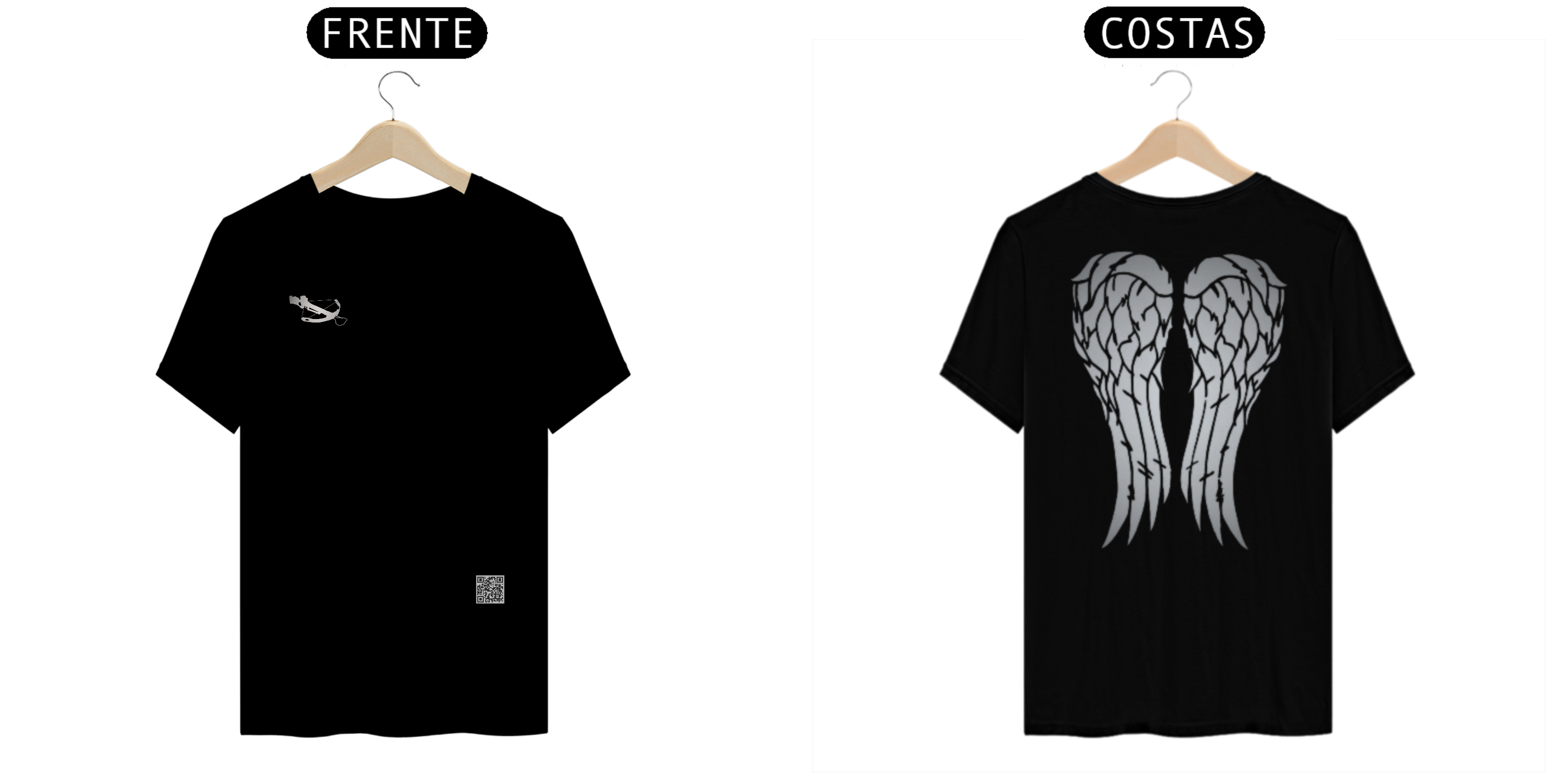 camiseta manga curta (daryl dixon)