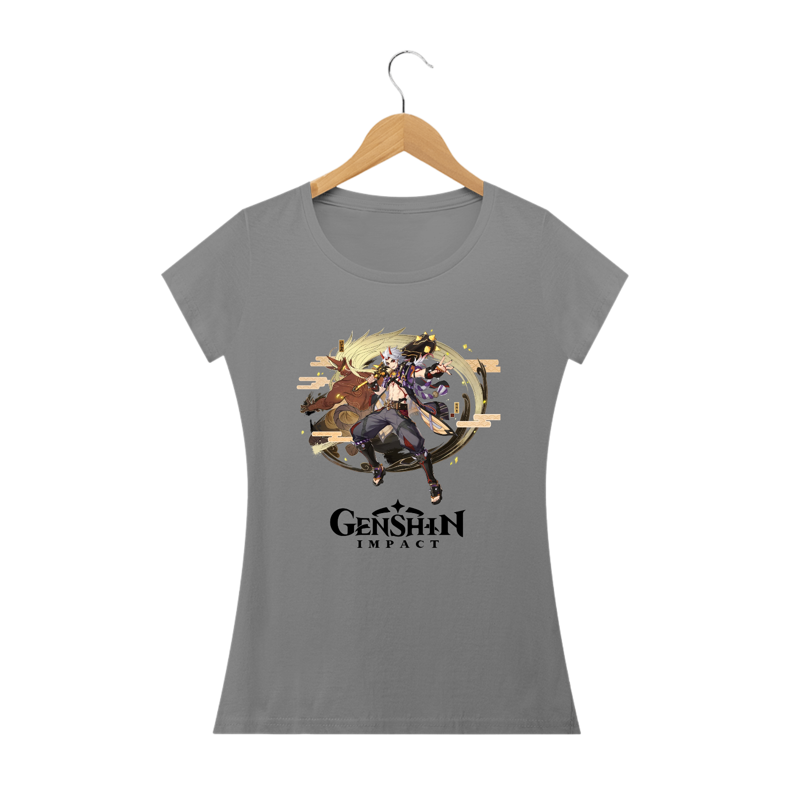 Camiseta feminina - Genshin Impact