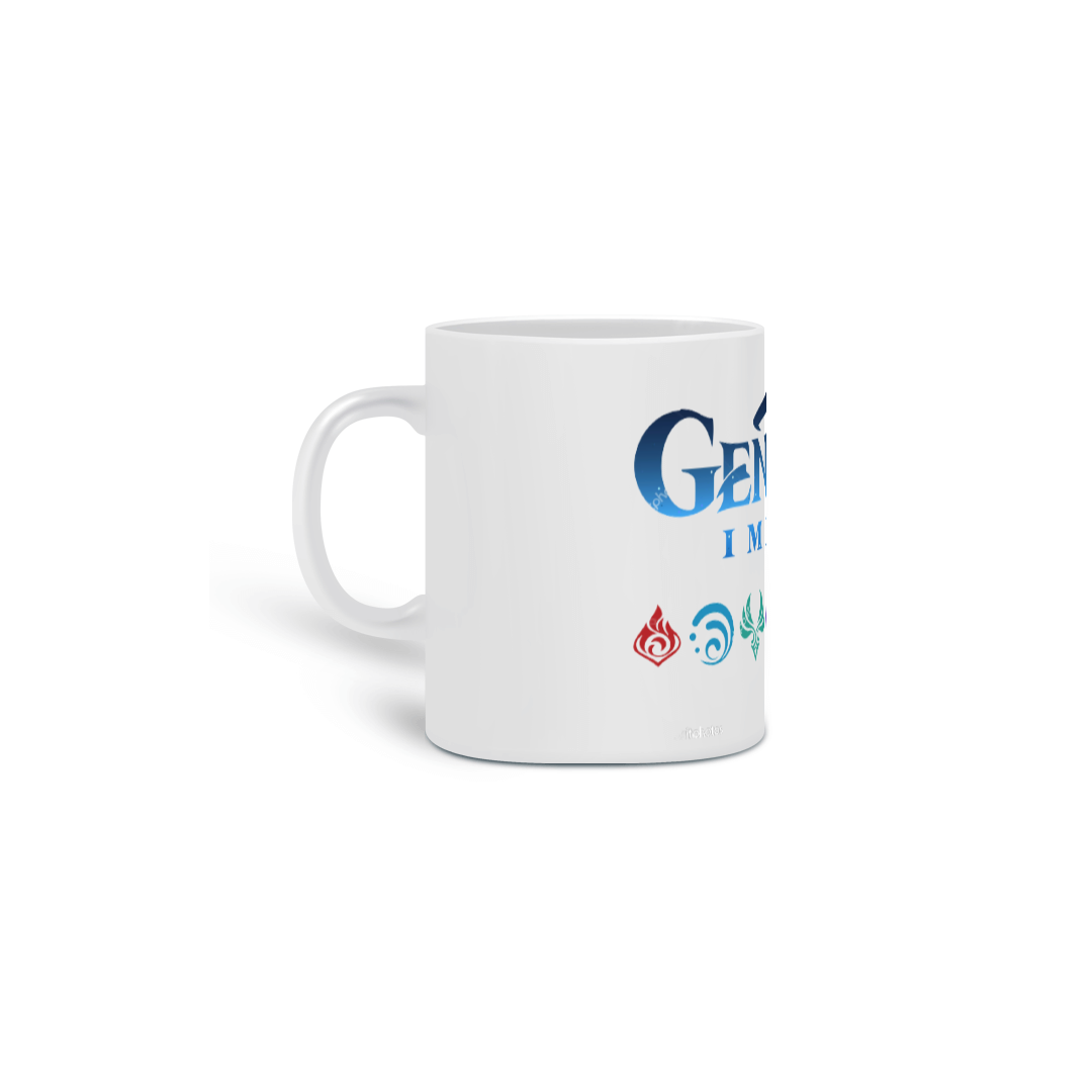 Caneca Genshin Impact - excelente qualidade
