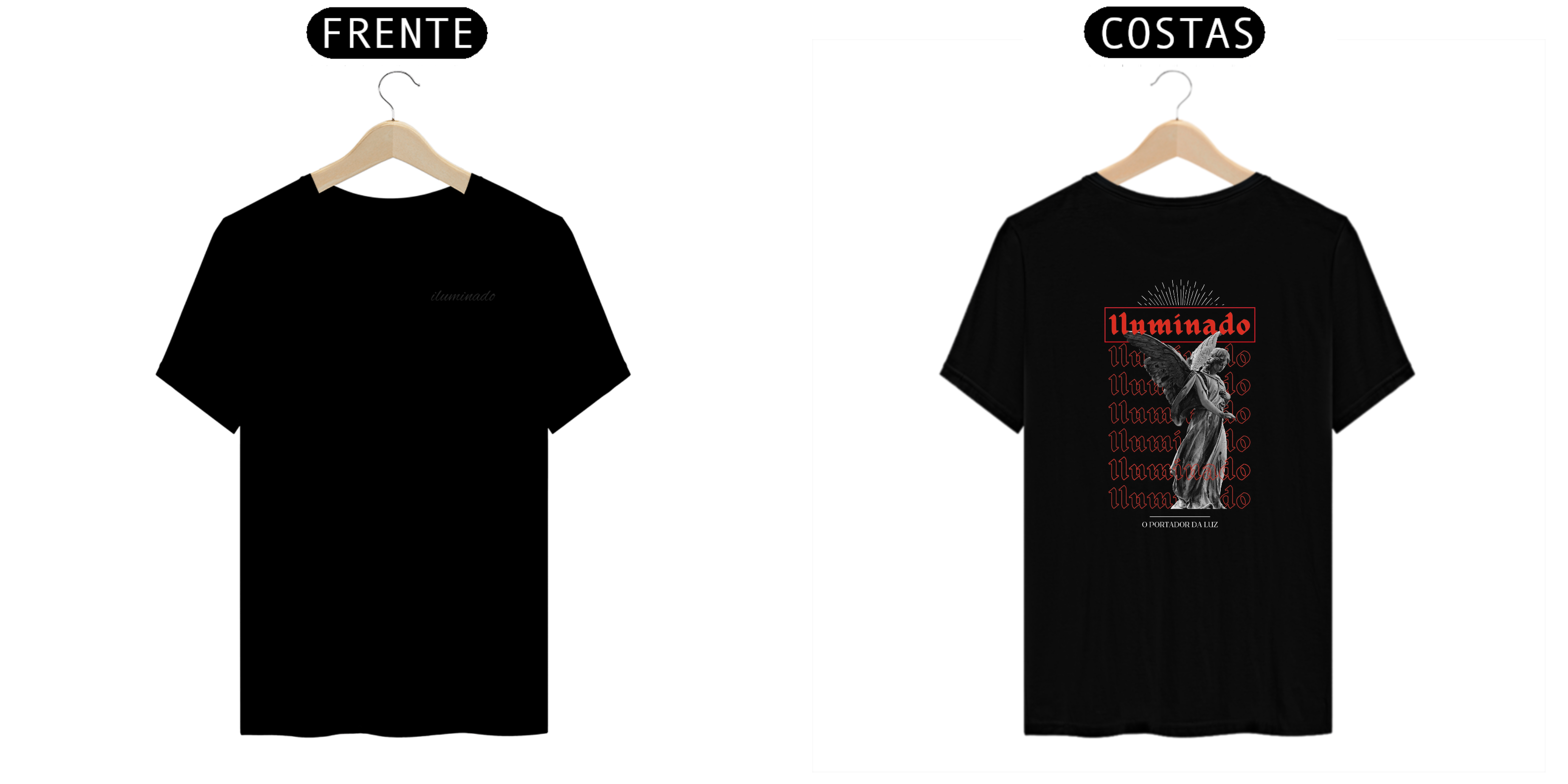 Camiseta masculina T- SHIRT - Iluminado