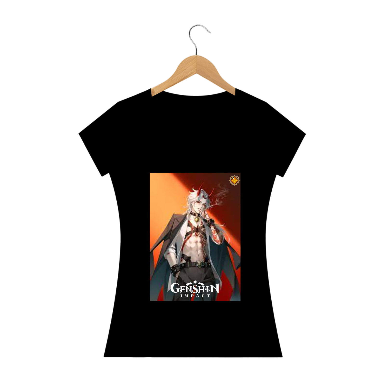 Nome do produto: Camiseta feminina - Genshin impact