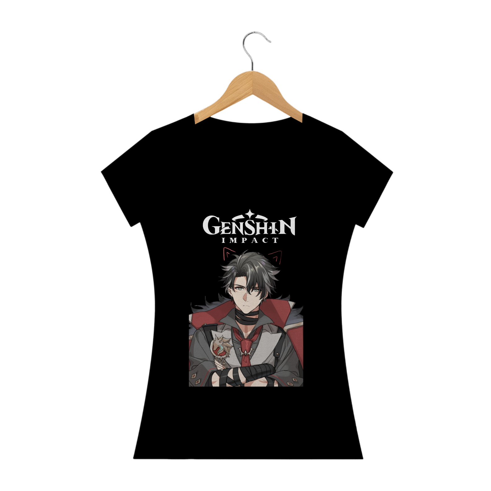 Camiseta feminina - genshin impact