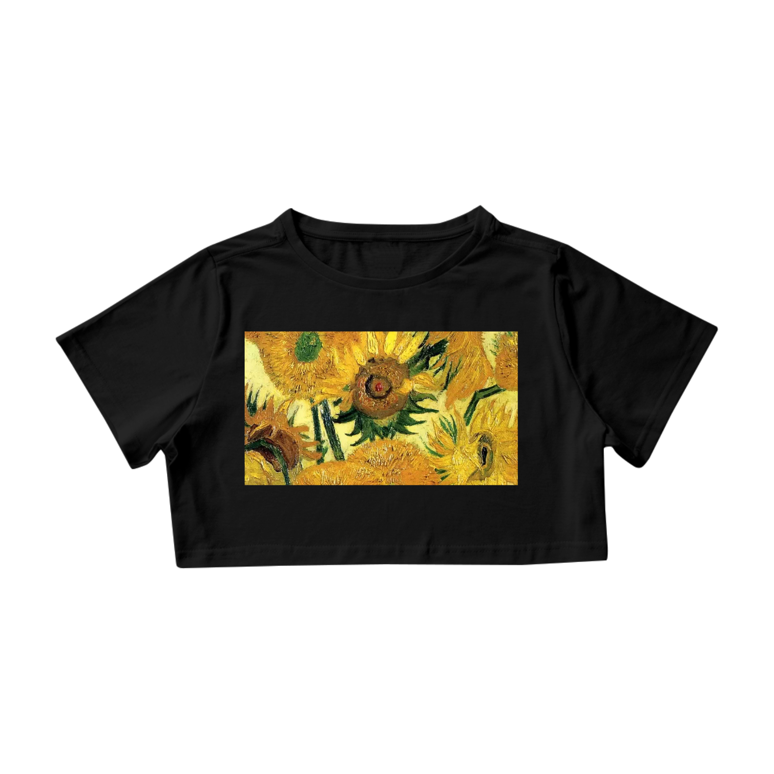 Cropped Girassóis de Van gogh