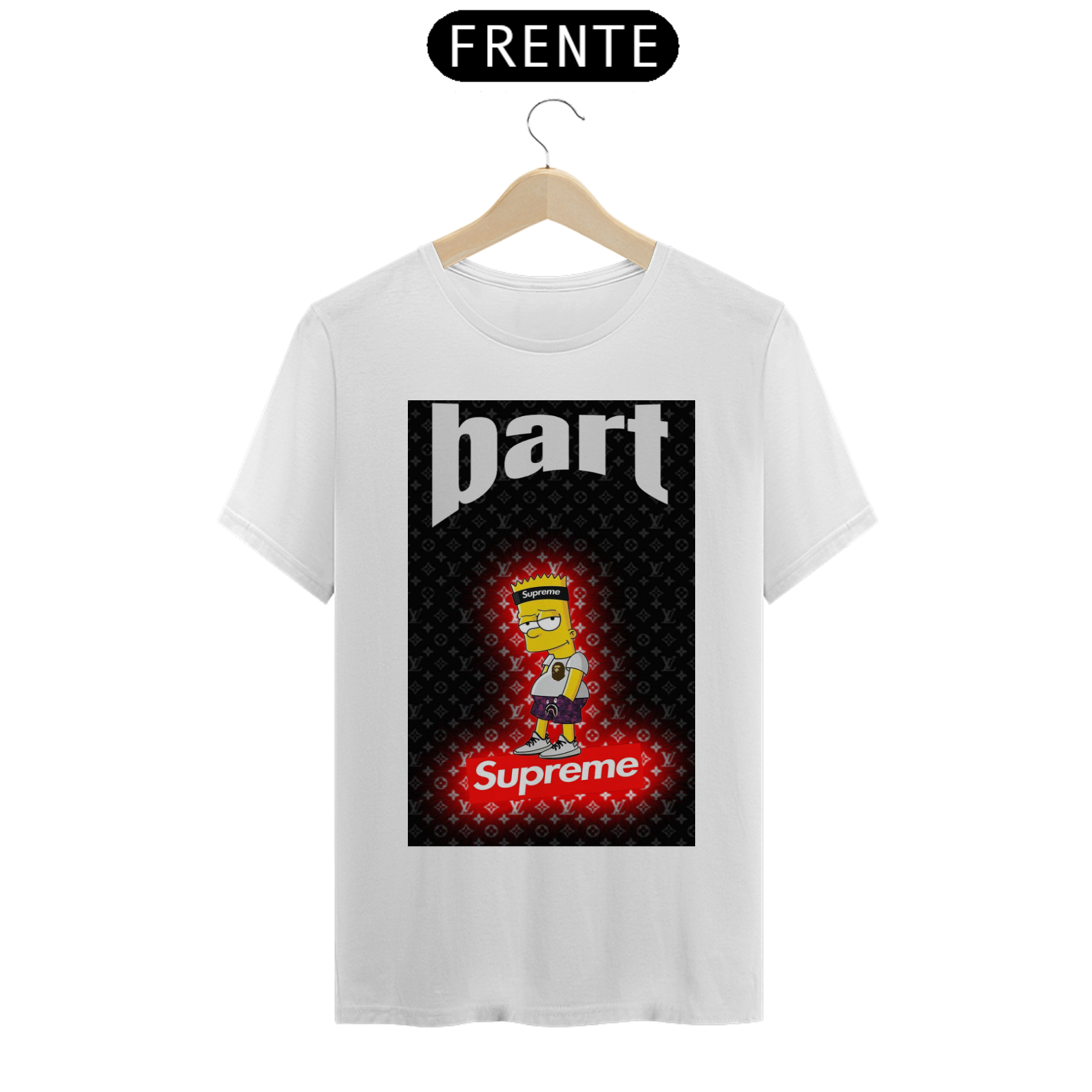 camiseta do bart 