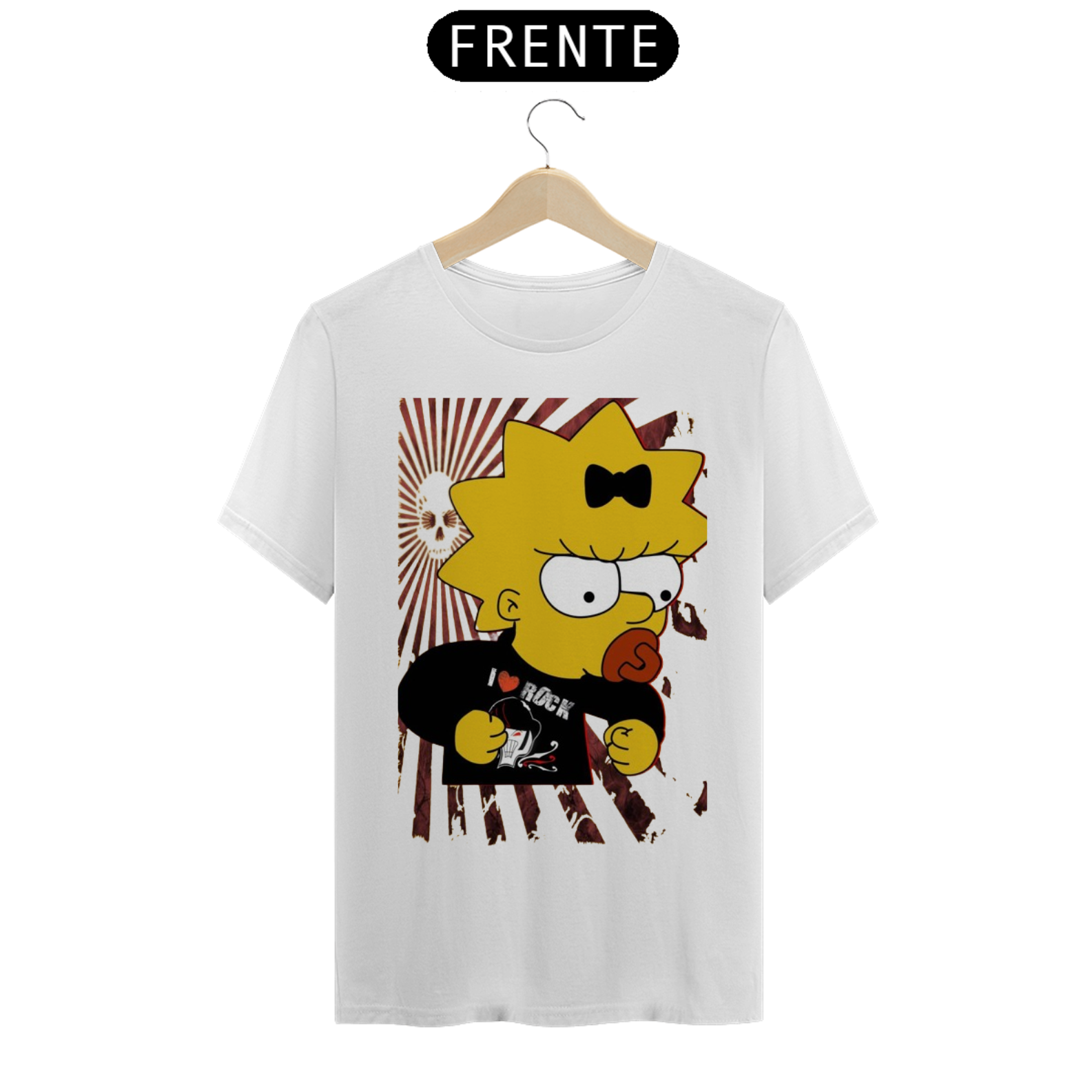 camisa maggie simpson