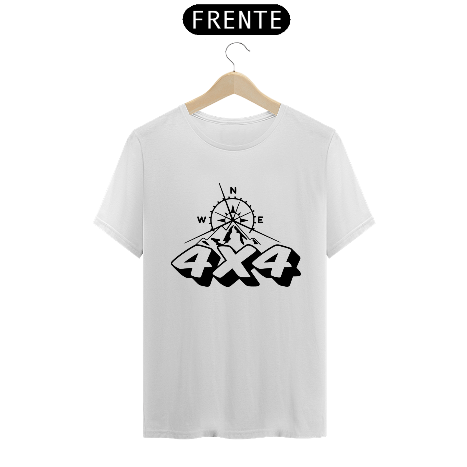 Camiseta Quality - 4x4 Bússola 