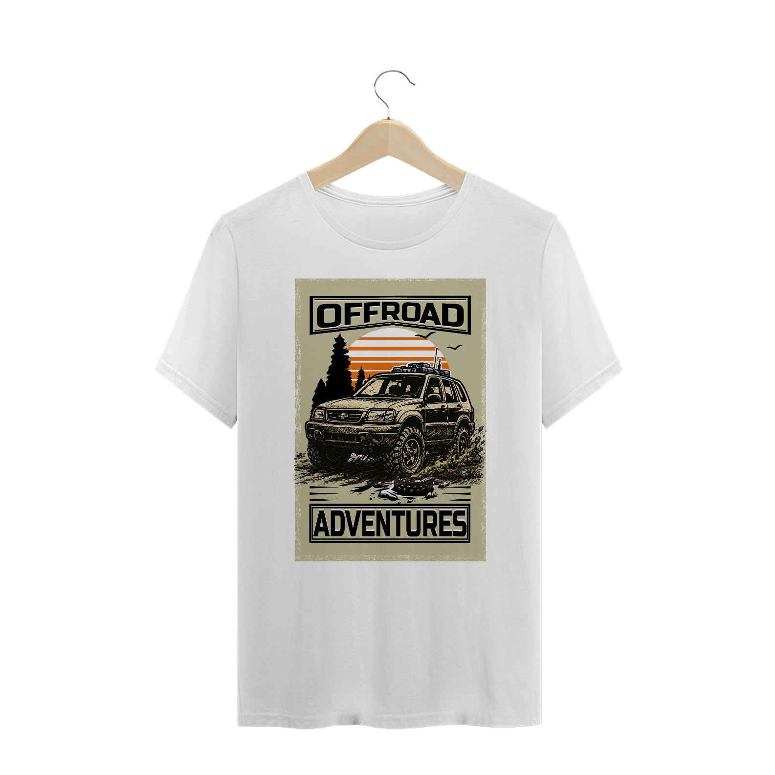 Camiseta Plus Size - Tracker Adventures