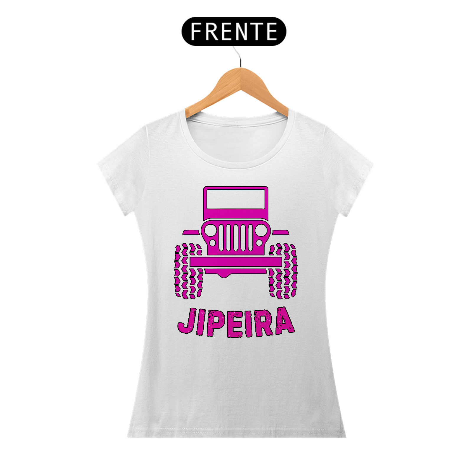 Baby Look Quality - Jipeira Jeep Rosa