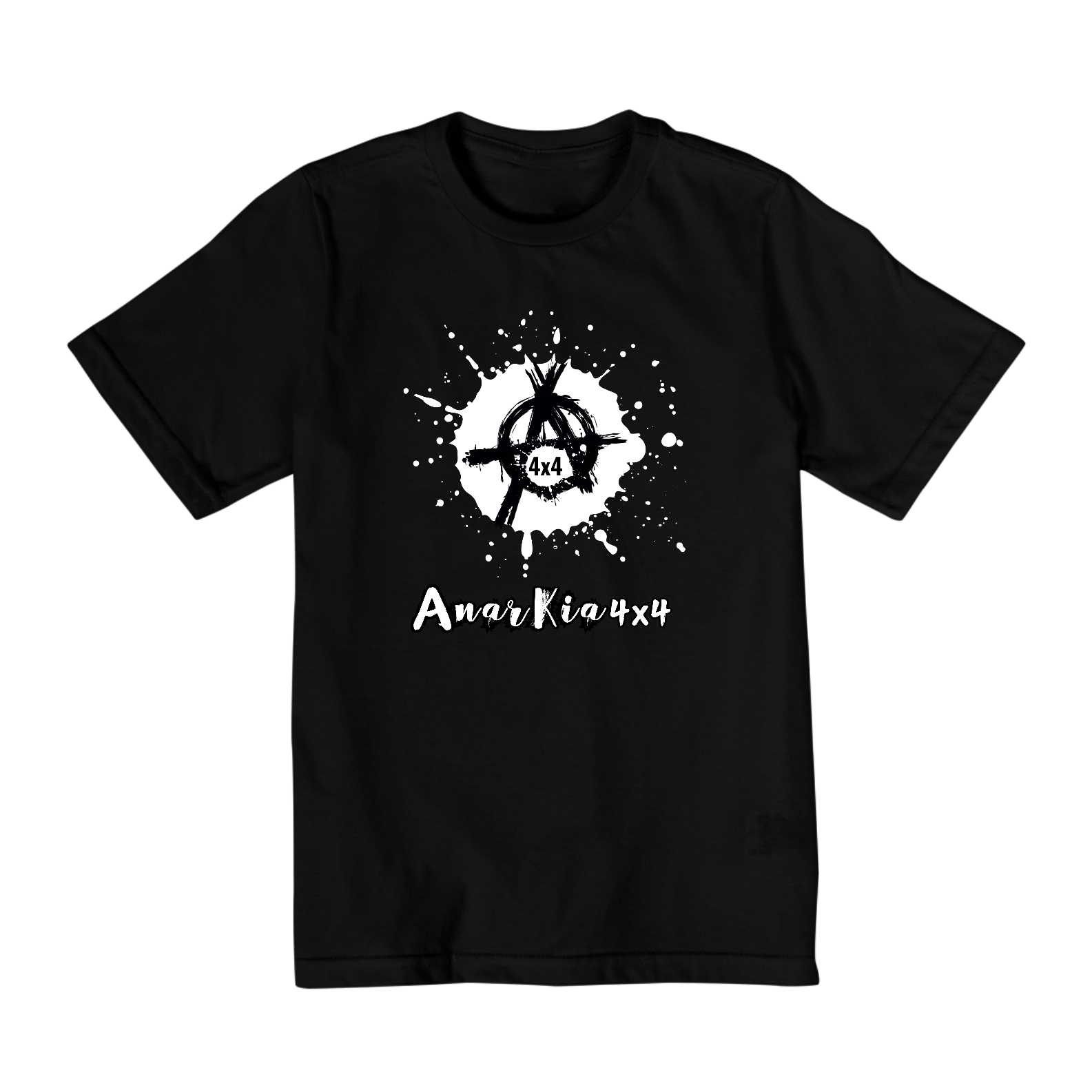Camiseta Infantil - Anarkia 4x4 - 10 a 14 Anos
