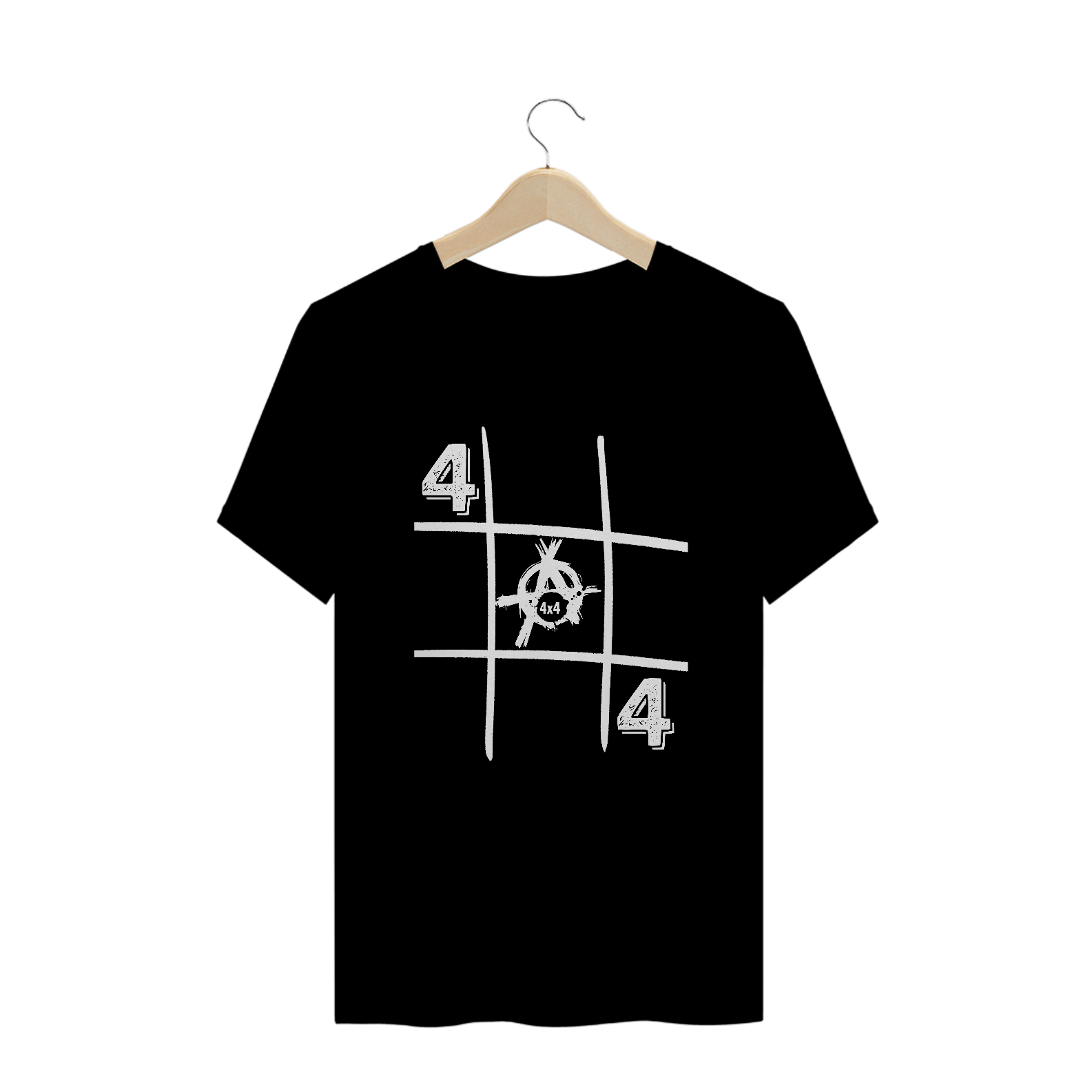 Camiseta Plus Size - Anarkia Jogo/Velha