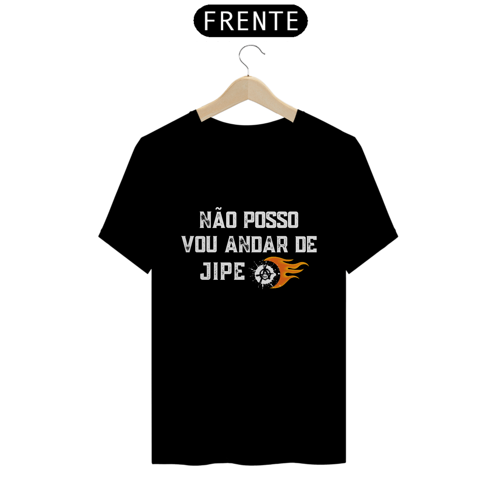 Camiseta Quality - Vou andar de Jipe