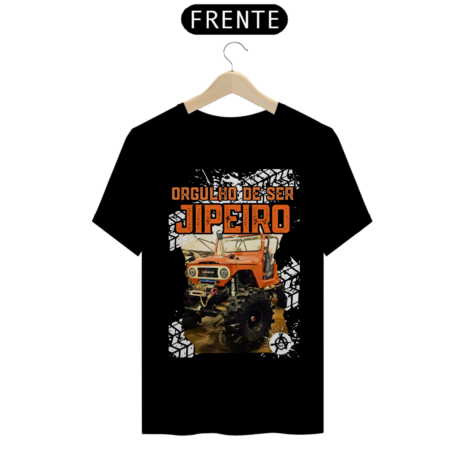 Camiseta Quality - Orgulho Jipeiro / Toyota - Black