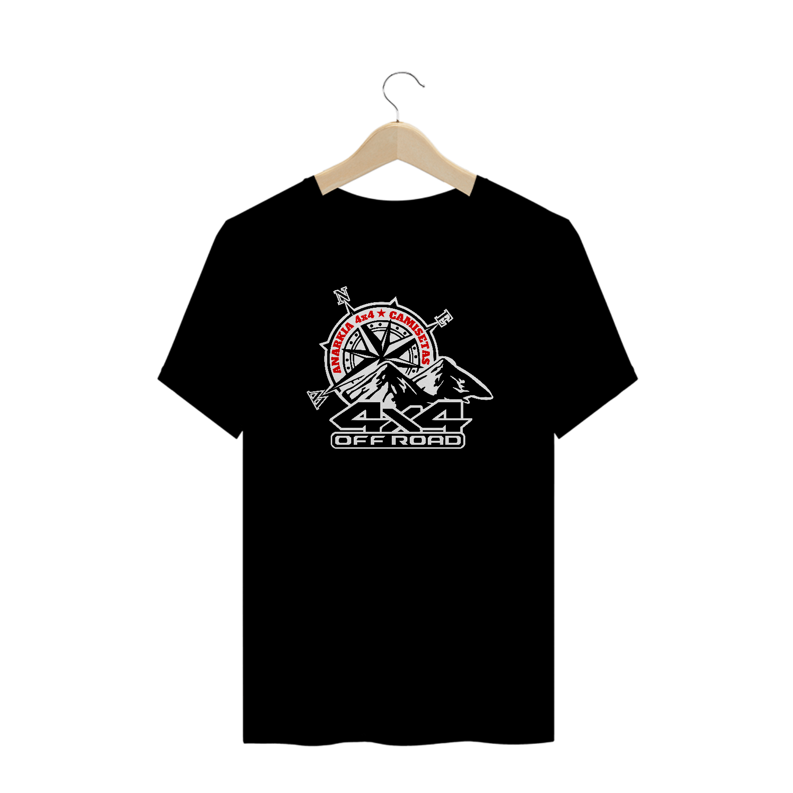 Camiseta Plus Size - Anarkia 4x4 - Off Road