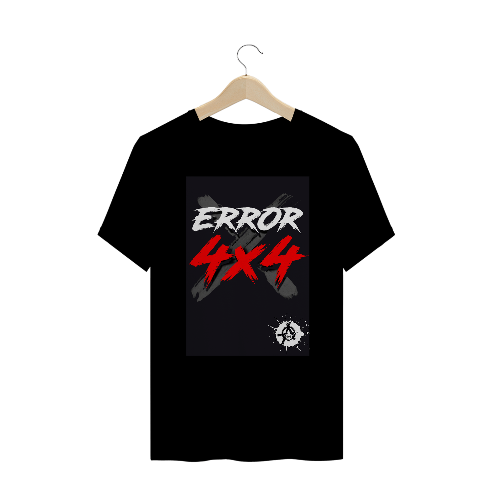 Camiseta Plus Size - Error 4x4