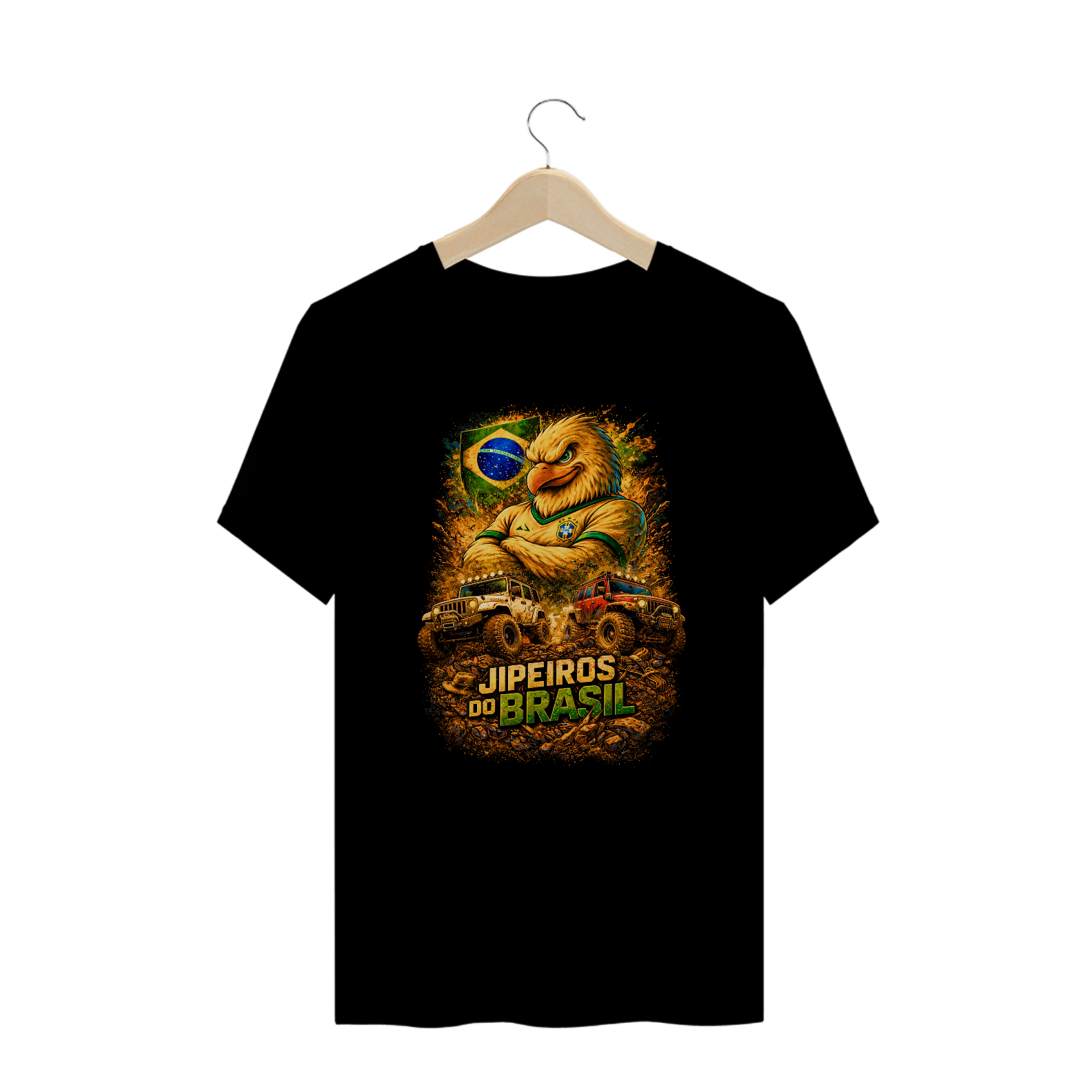 Camiseta Plus Size - Jipeiros do Brasil
