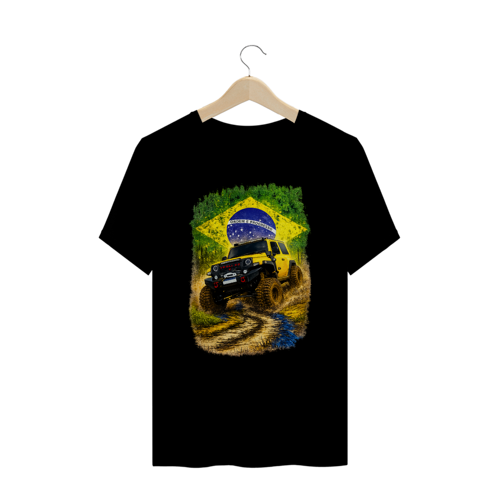 Camiseta Plus Size - Troller Novo Brasil