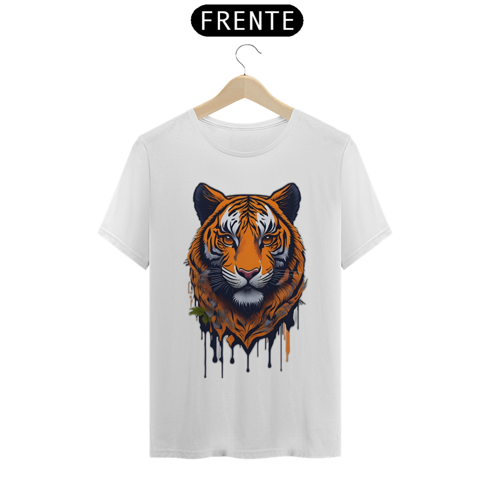 Camisa masculina tigre