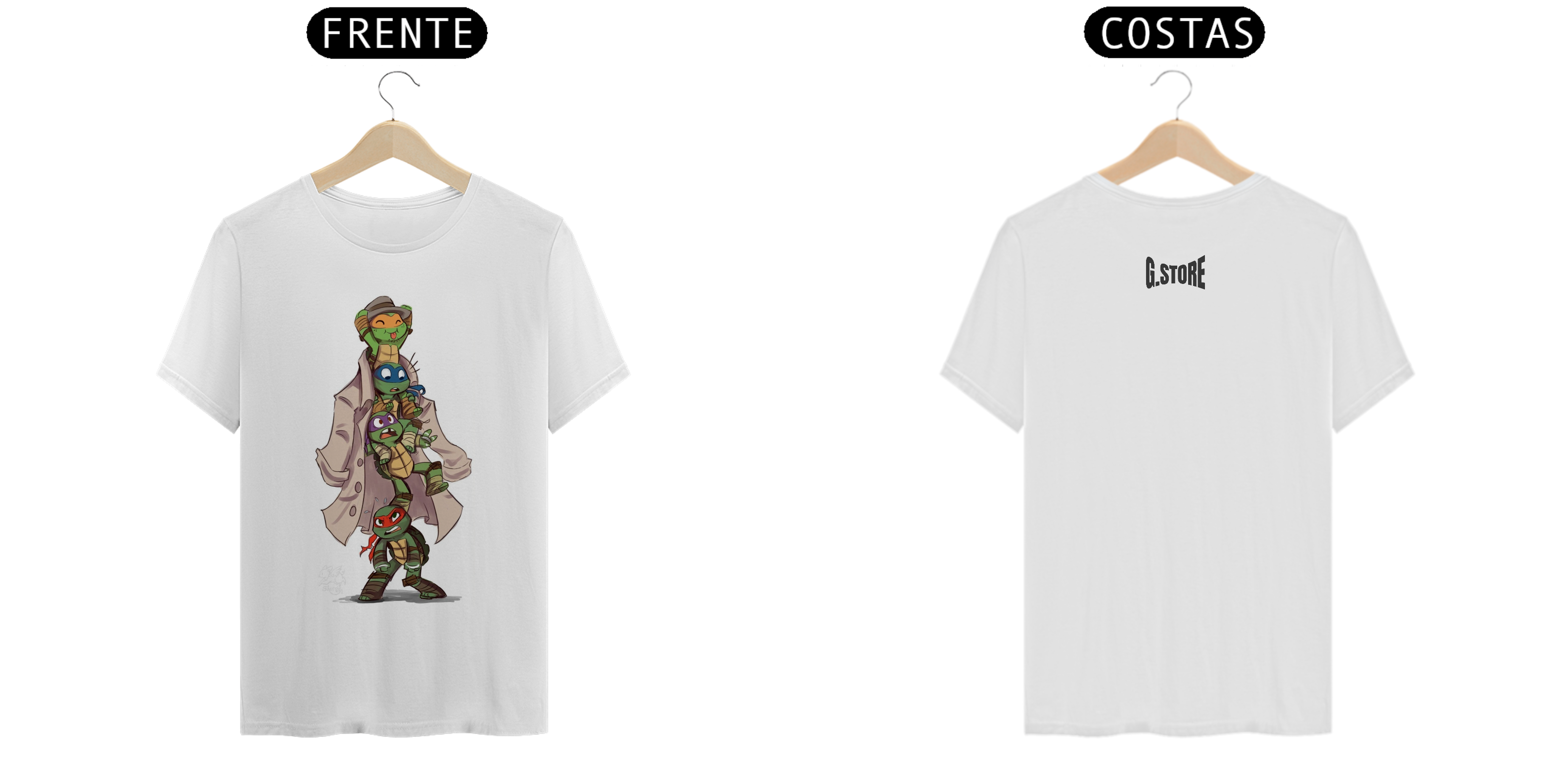 T-Shirt Tartarugas Ninjas