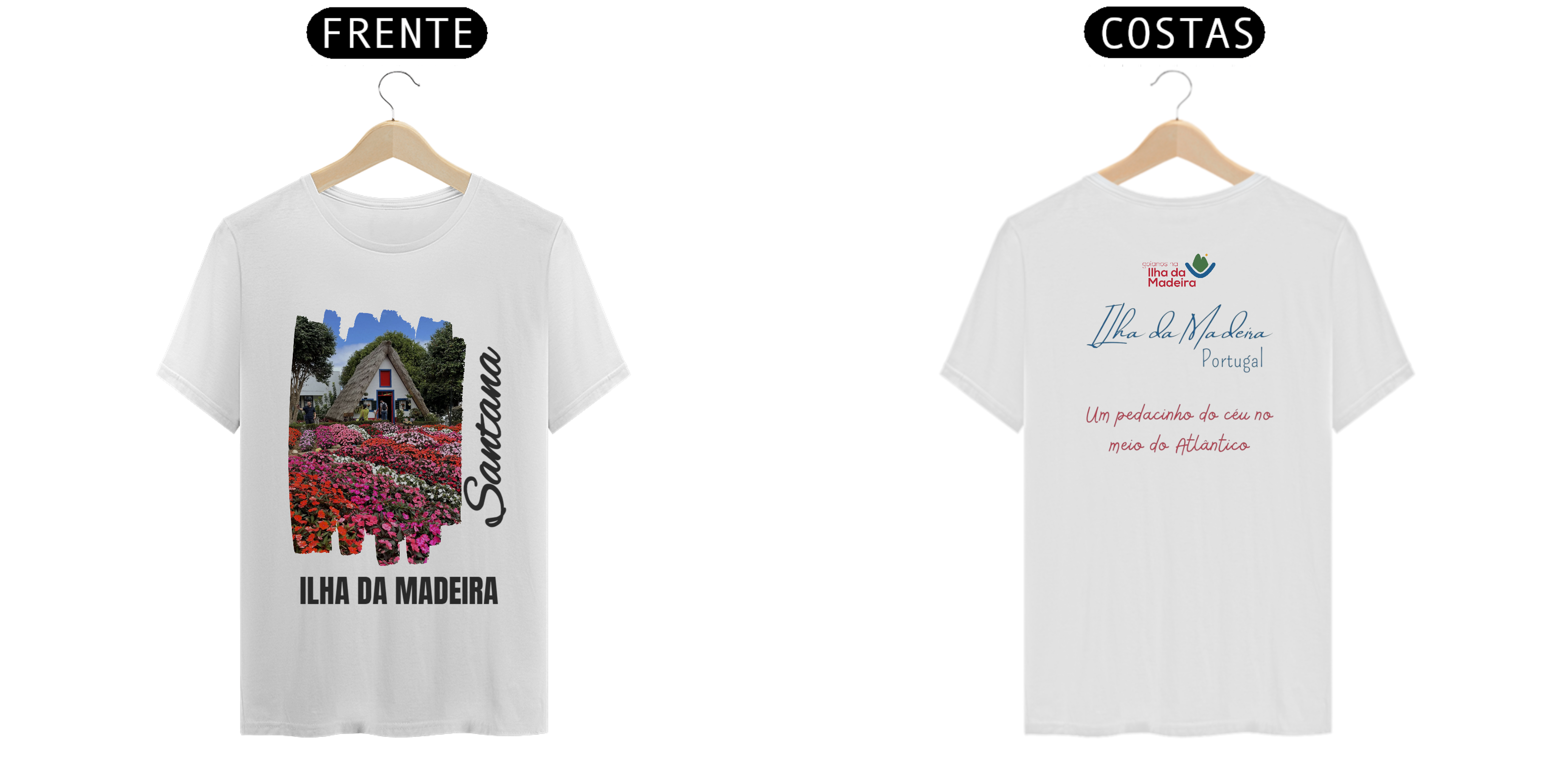 Camiseta  Masculina de Santana - Tipo 2