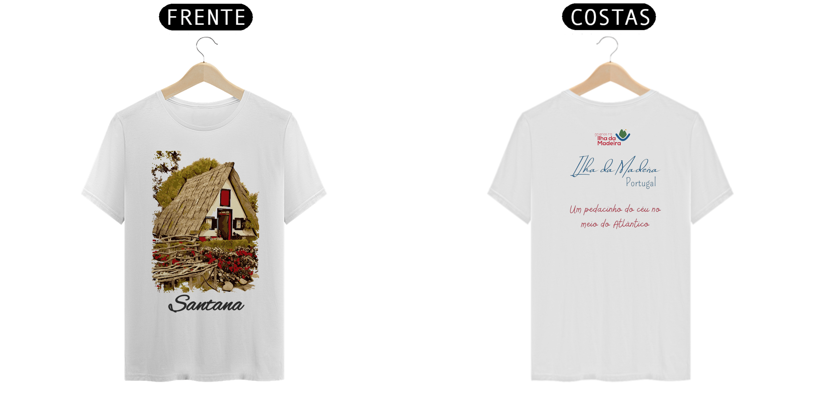 Camiseta  Masculina Santana - Tipo 1