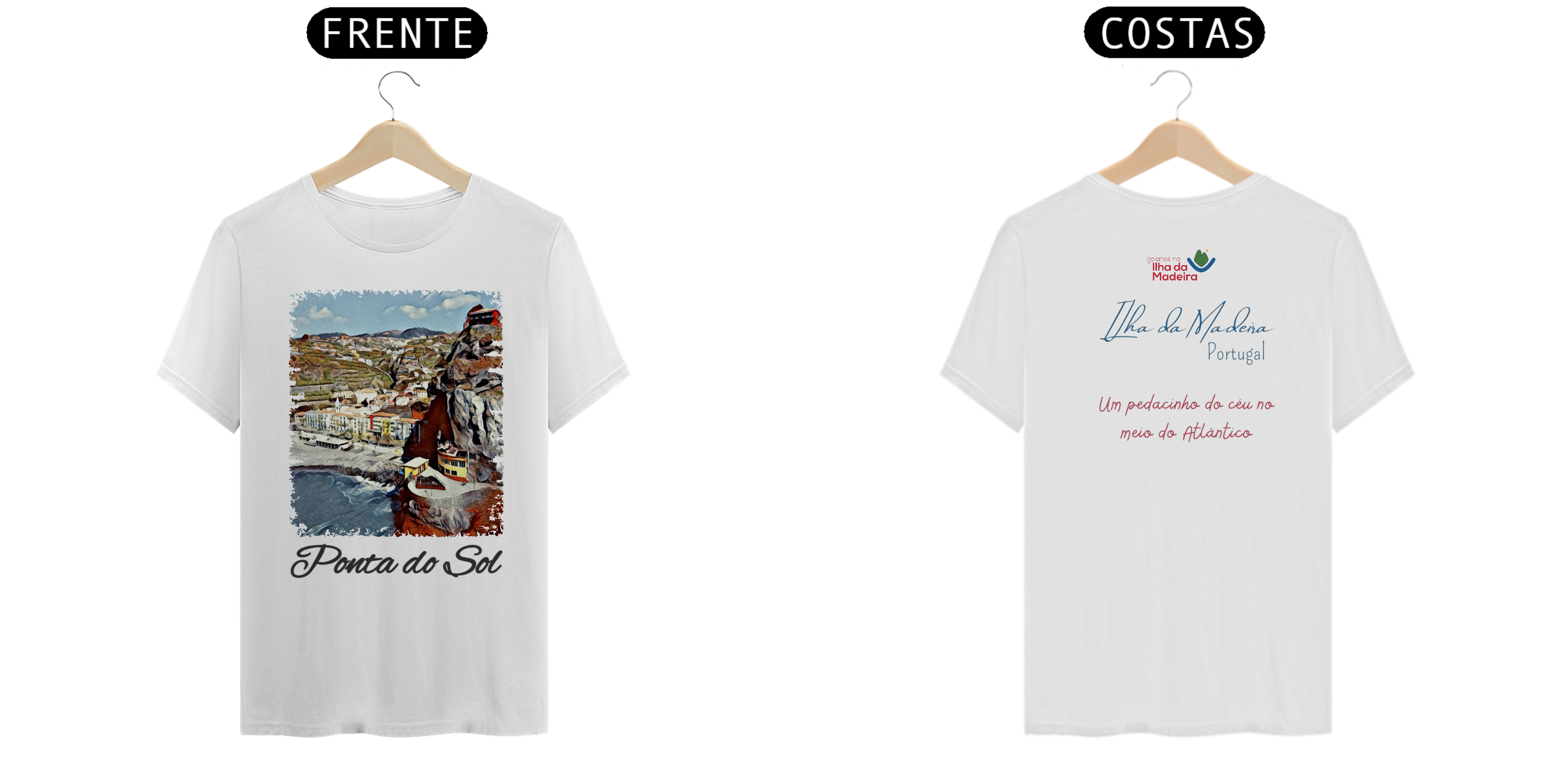 Camiseta  Masculina Ponta do Sol