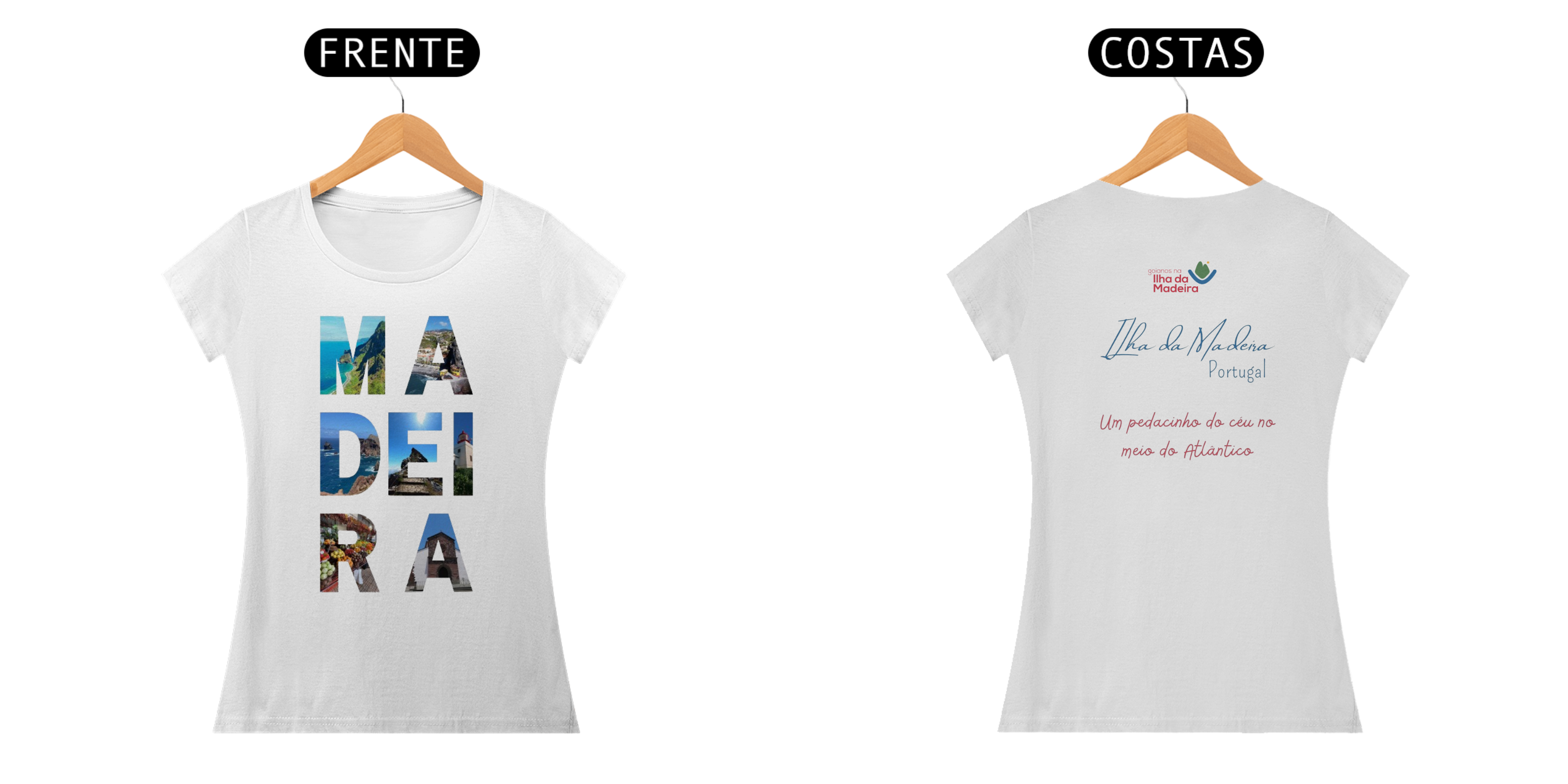 Camiseta Feminina MADEIRA - Tipo 2