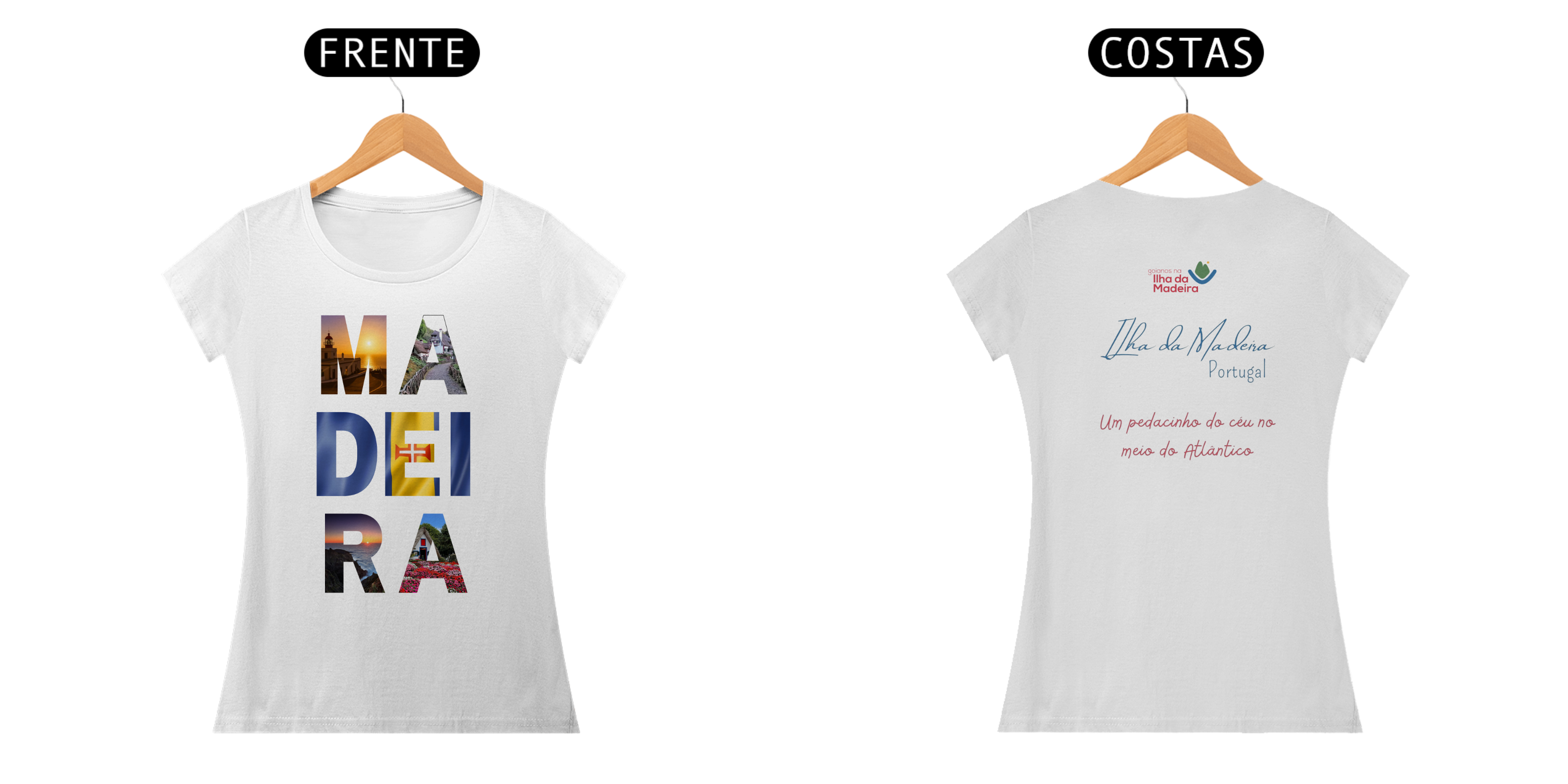 Camiseta Feminina MADEIRA - Tipo 1