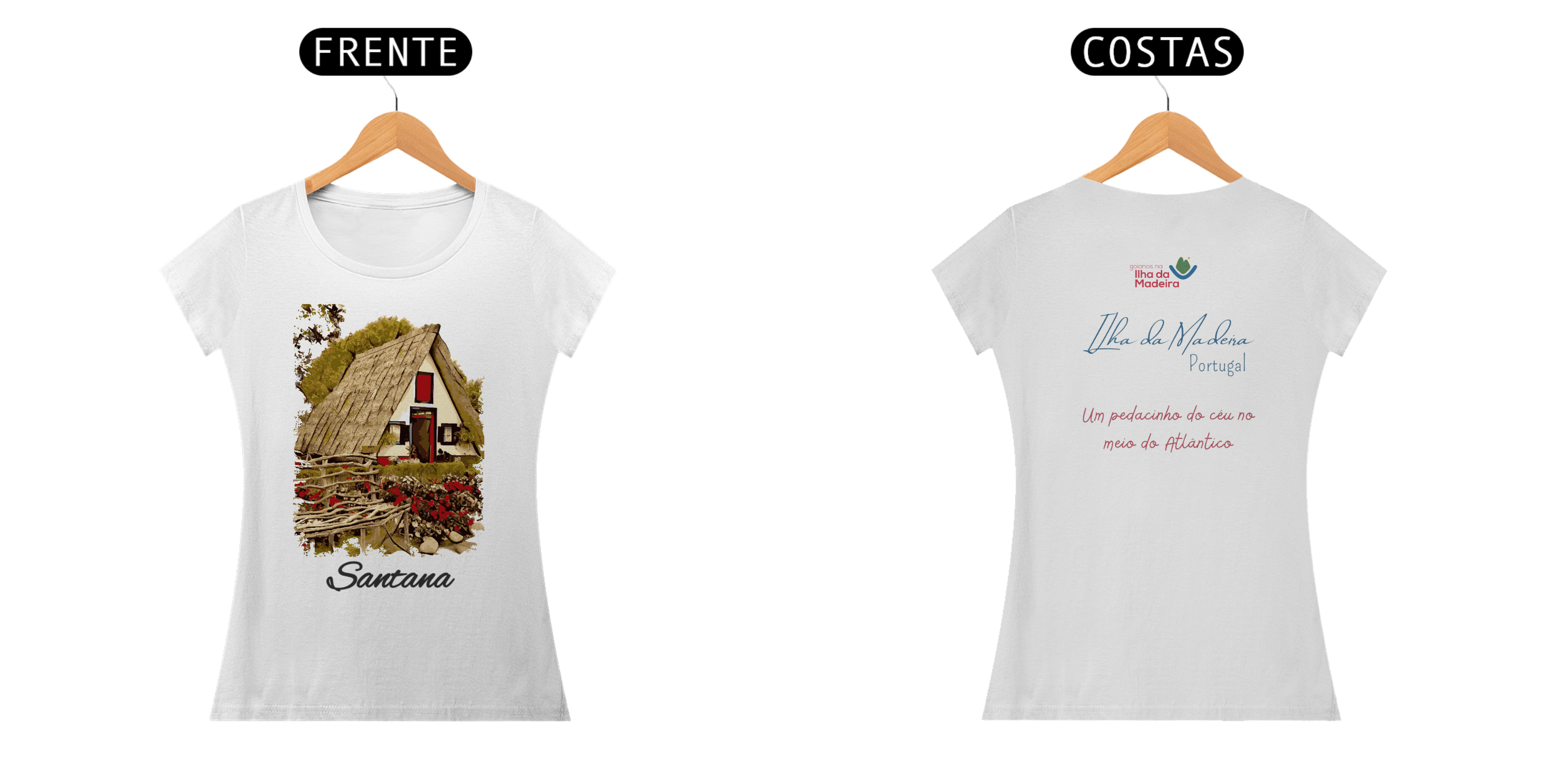 Camiseta Feminina Santana - Tipo 1