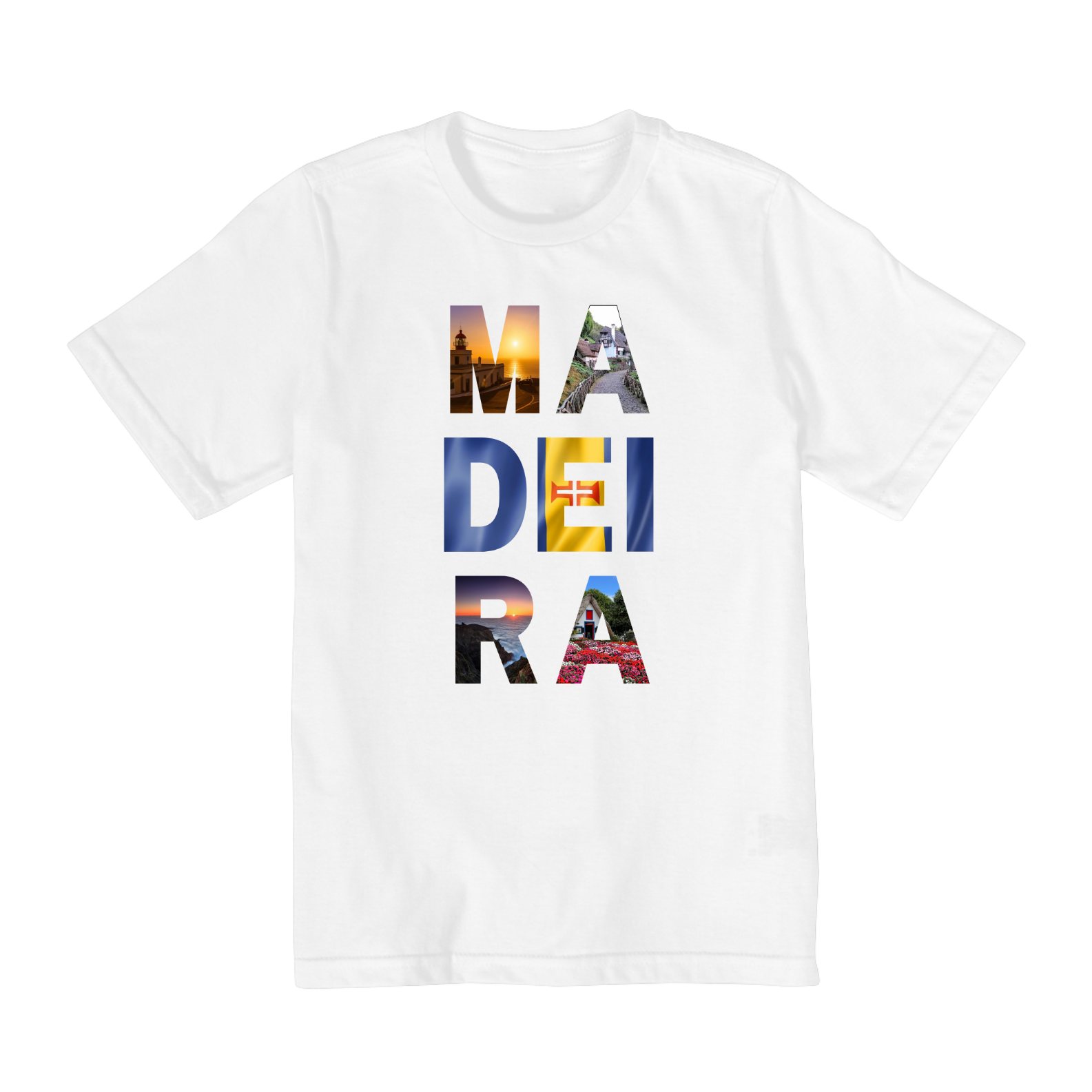 Camiseta Infantil MADEIRA - Tipo 1 (2 a 8 anos)
