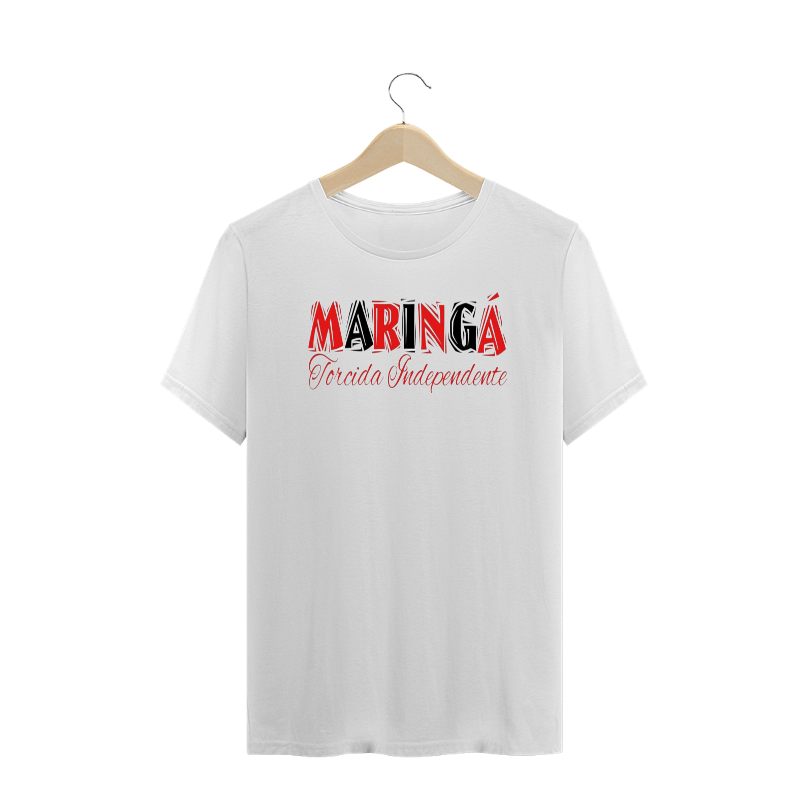 Nome do produto: Camiseta Plus Size Torcida Independente Maringá Tradicional