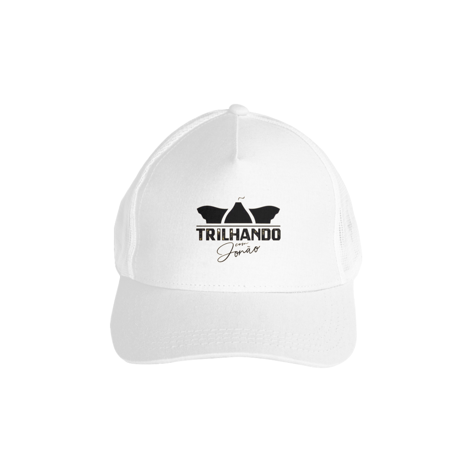 Nome do produto: BONÉ TELA - TRILHANDO COM JONÃO