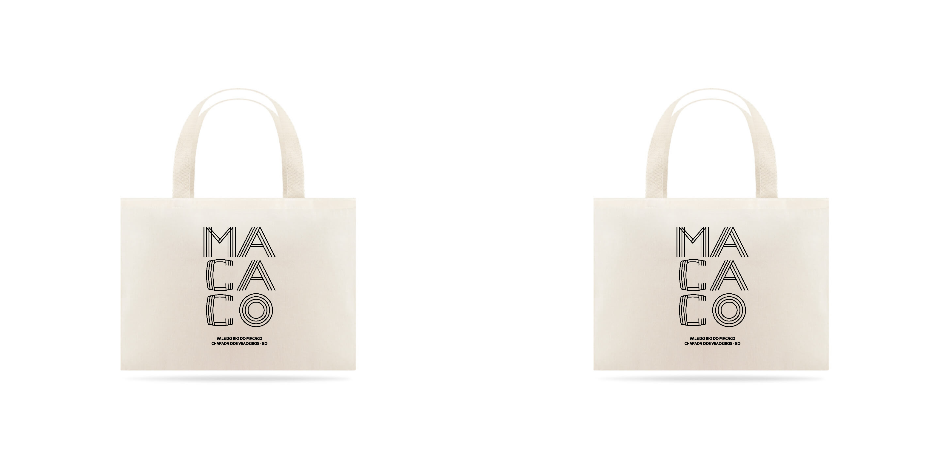 EcoBag Macaco Preta