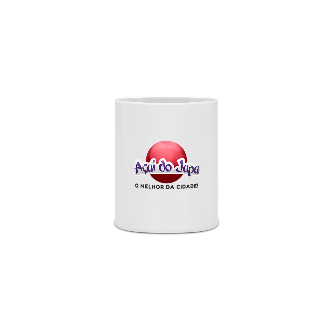 Caneca Branca - Açaí do Japa