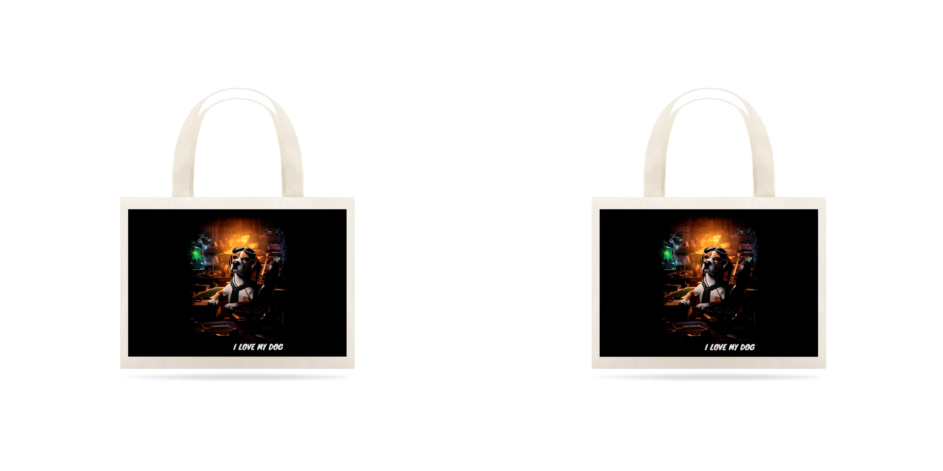 Beagle Analista de Sistemas - Ecobag - Coleção Tal Pais - Tal Patas