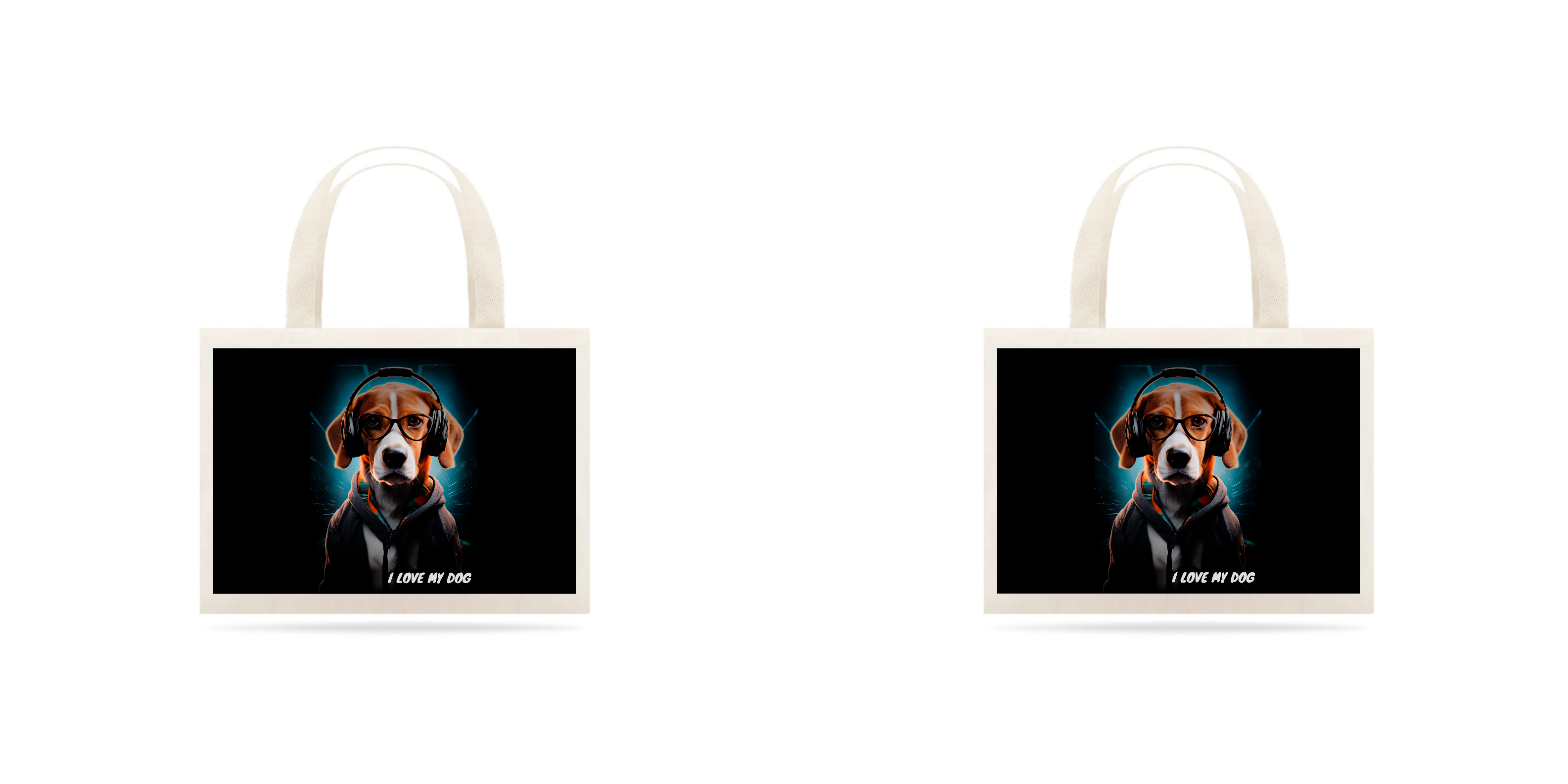 Beagle Analista de Sistemas - Ecobag - Coleção Tal Pais - Tal Patas