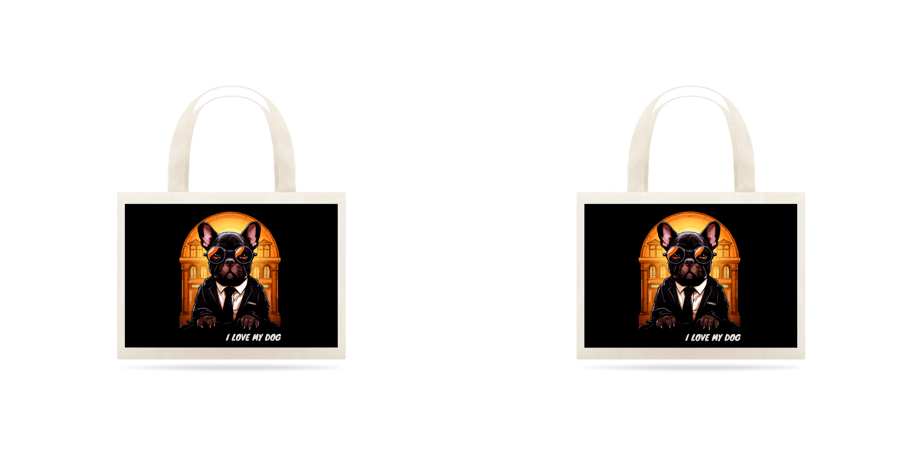 Bulldog Francês Advogado - Ecobag - Coleção Tal Pais - Tal Patas