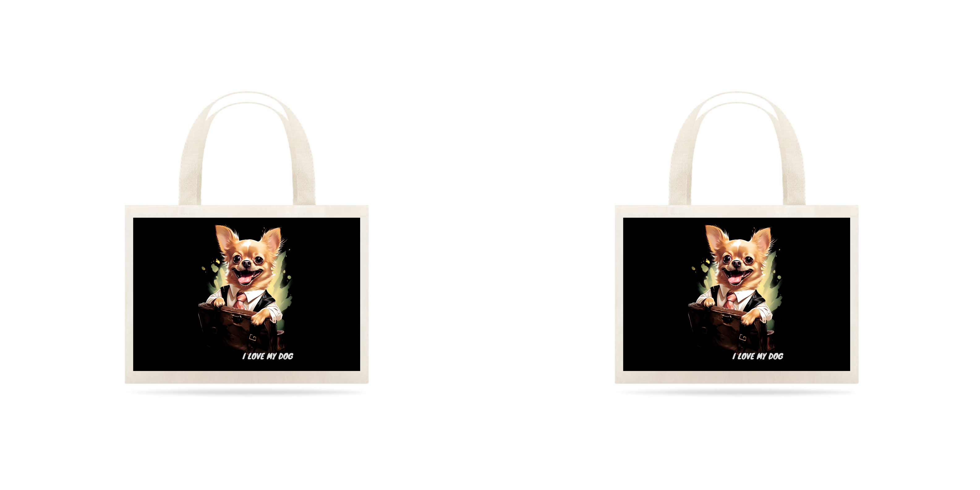 Chihuahua Vendedor - Ecobag - Coleção Tal Pais - Tal Patas