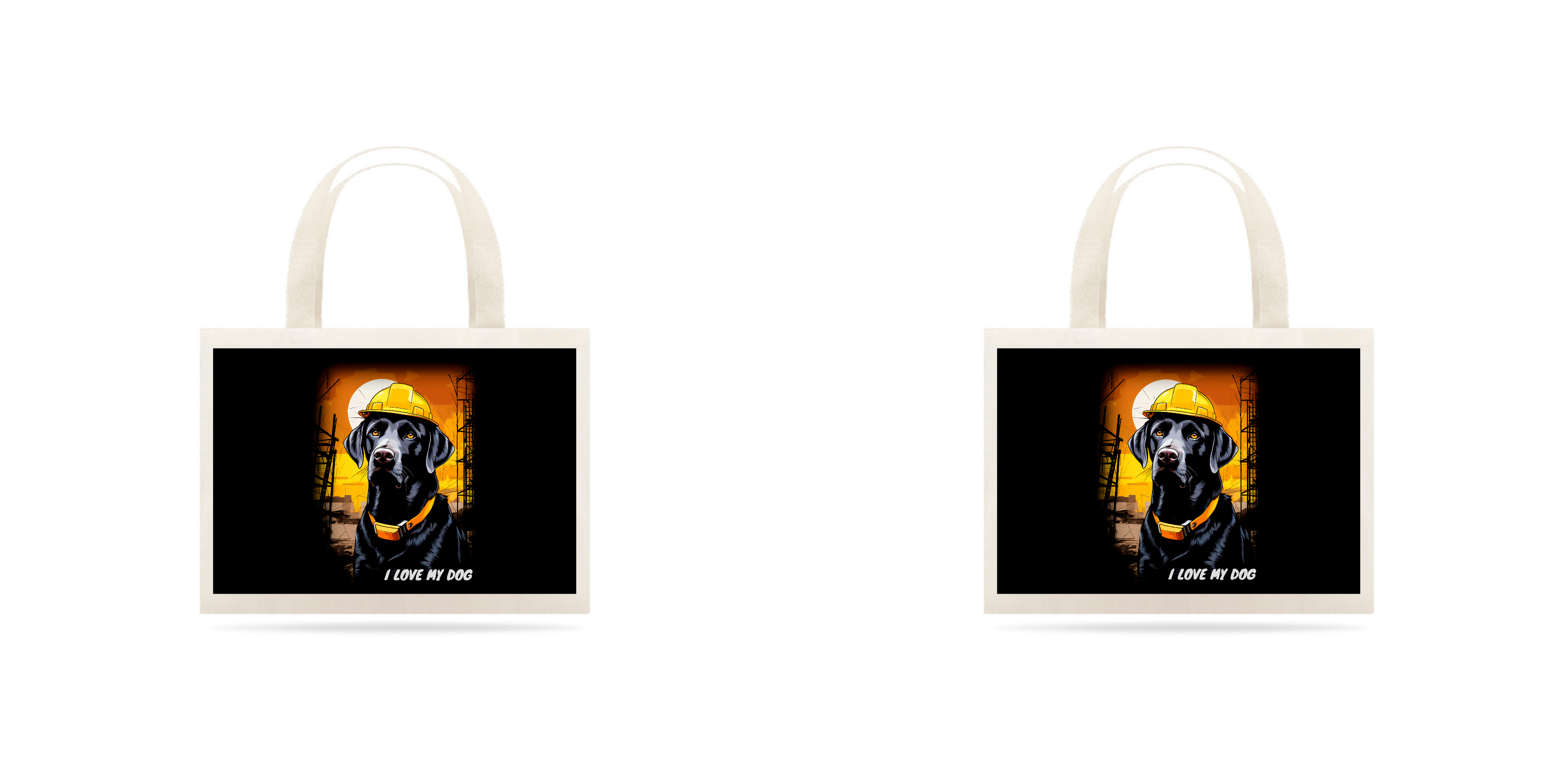 Labrador Retriever Engenheiro Civil - Ecobag - Coleção Tal Pais - Tal Patas