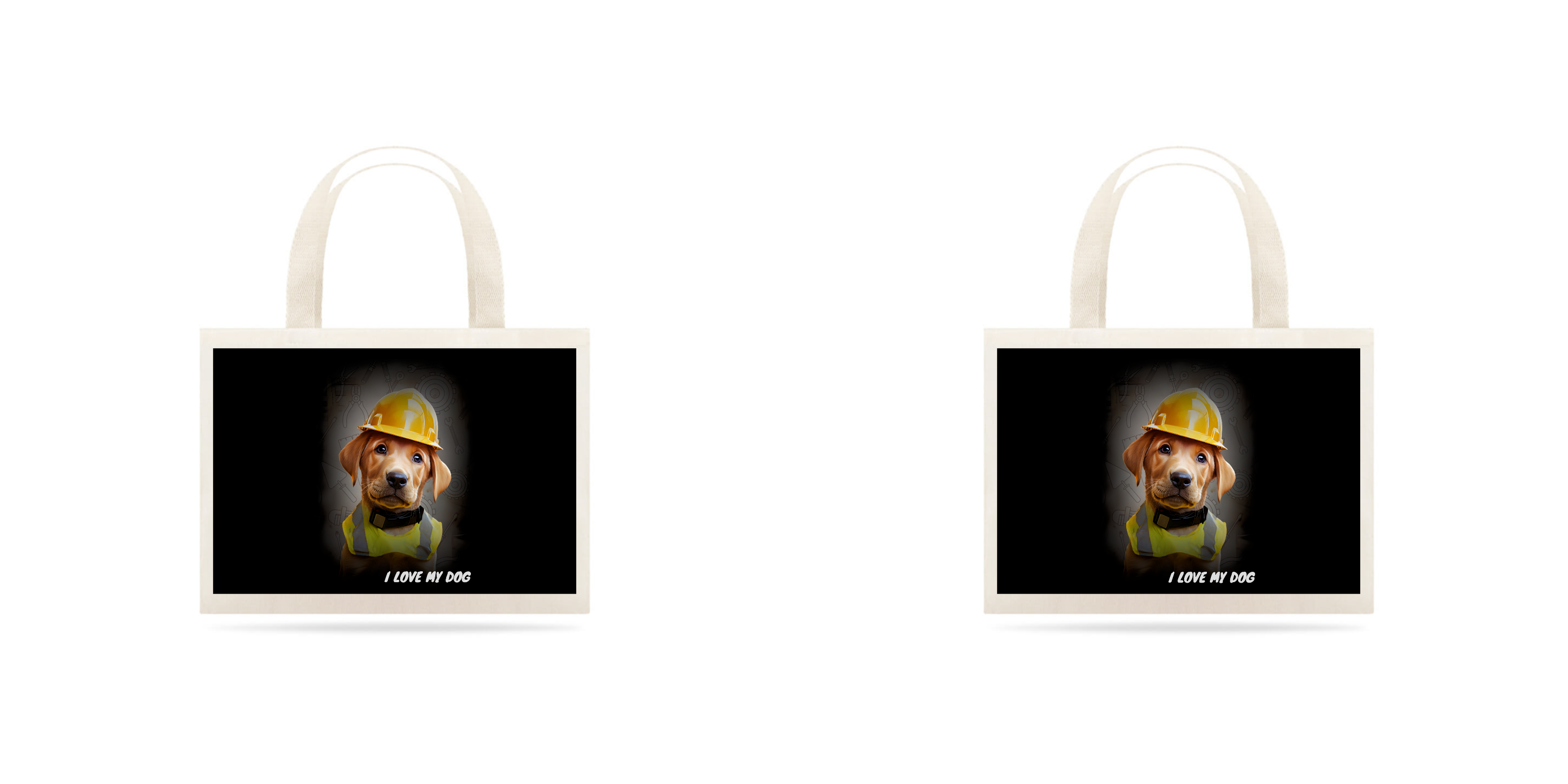 Labrador Retriever Engenheiro Civil - Ecobag - Coleção Tal Pais - Tal Patas